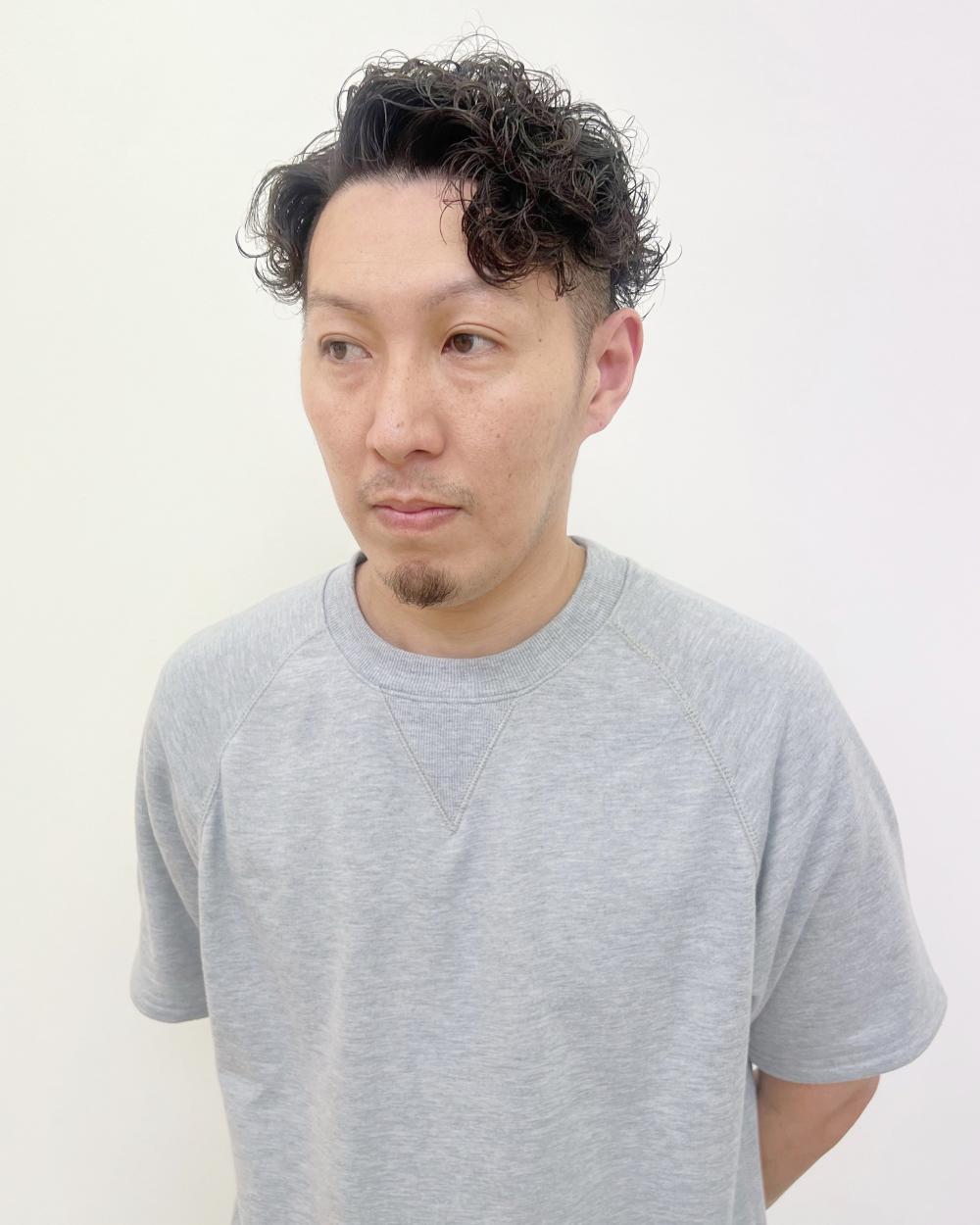 スパイラルパーマ