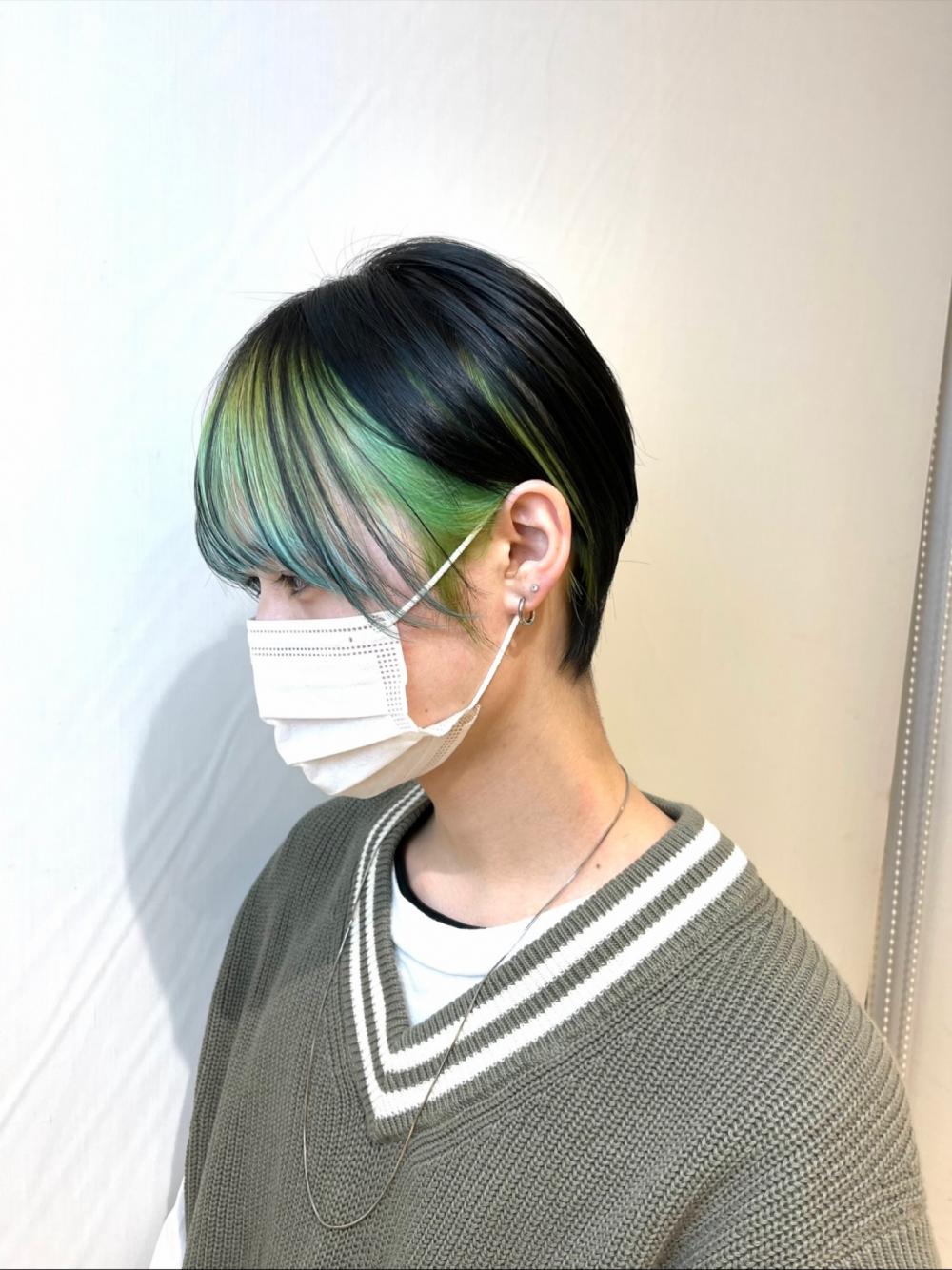 フェイスフレーミング⭐︎サワーグリーン｜サブ写真②