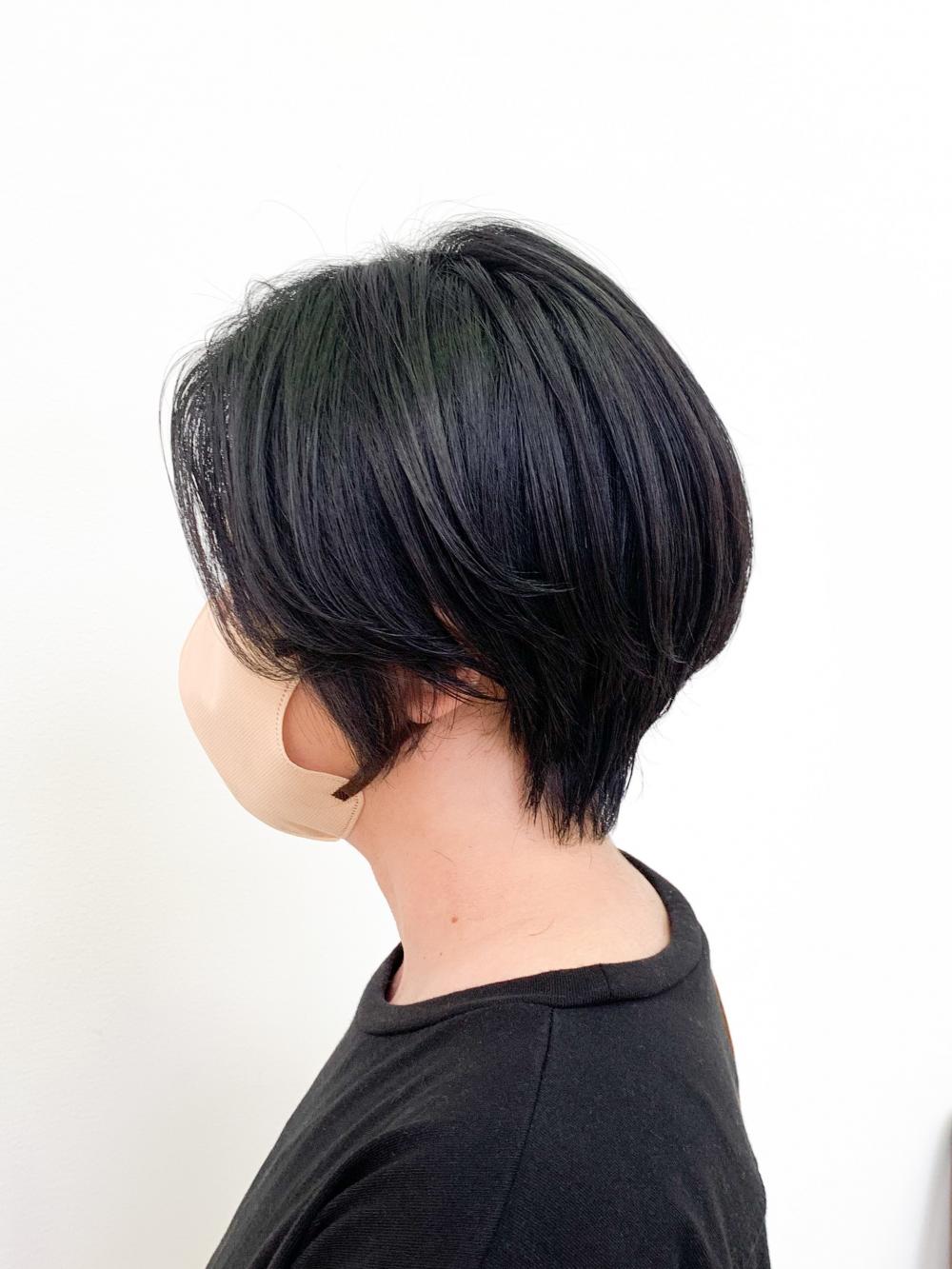 大人ショート　ショートボブ