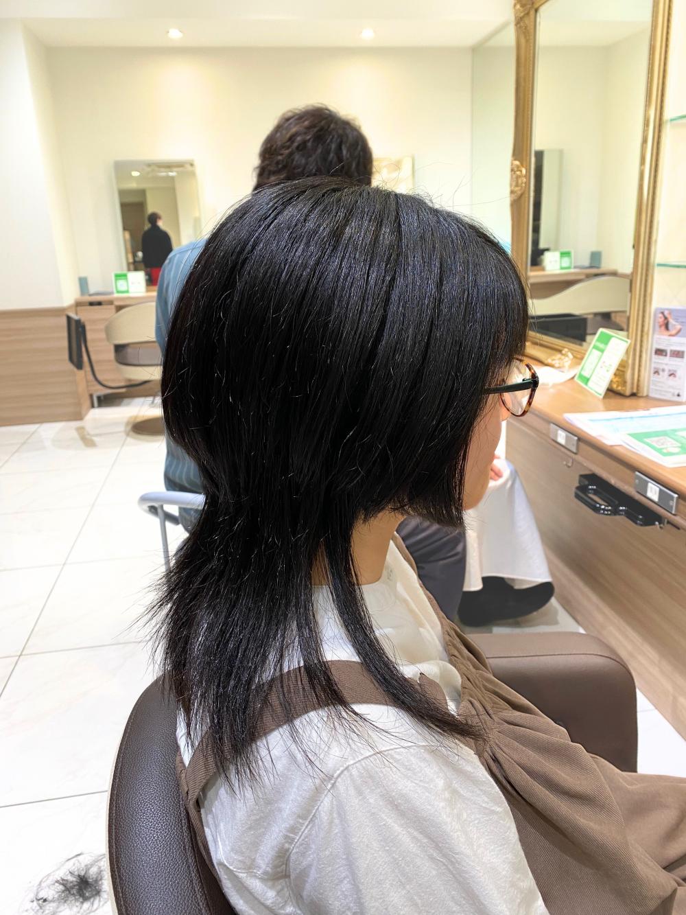 個性派ウルフスタイル