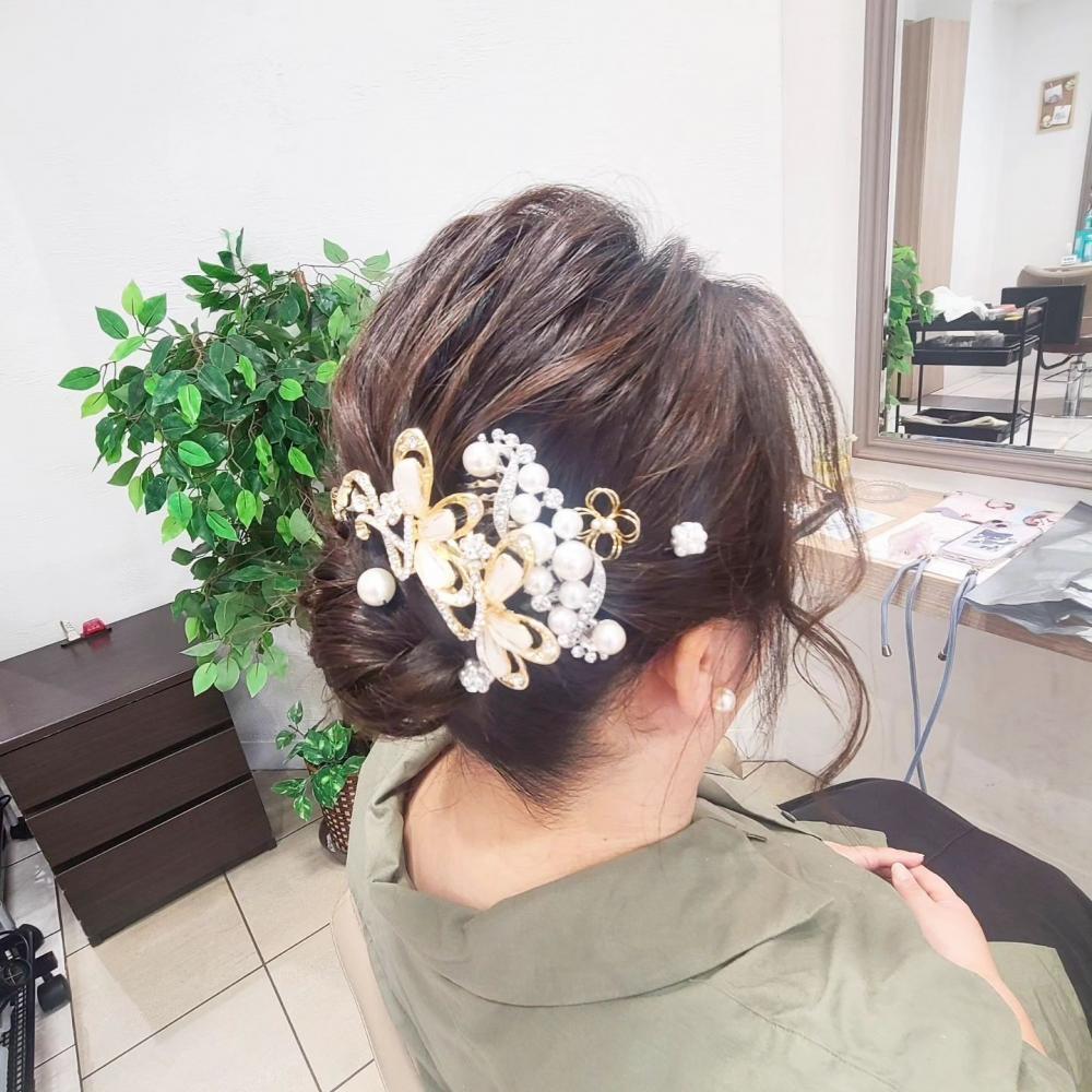 ヘアアレンジ＿ローアップスタイル｜サブ写真②