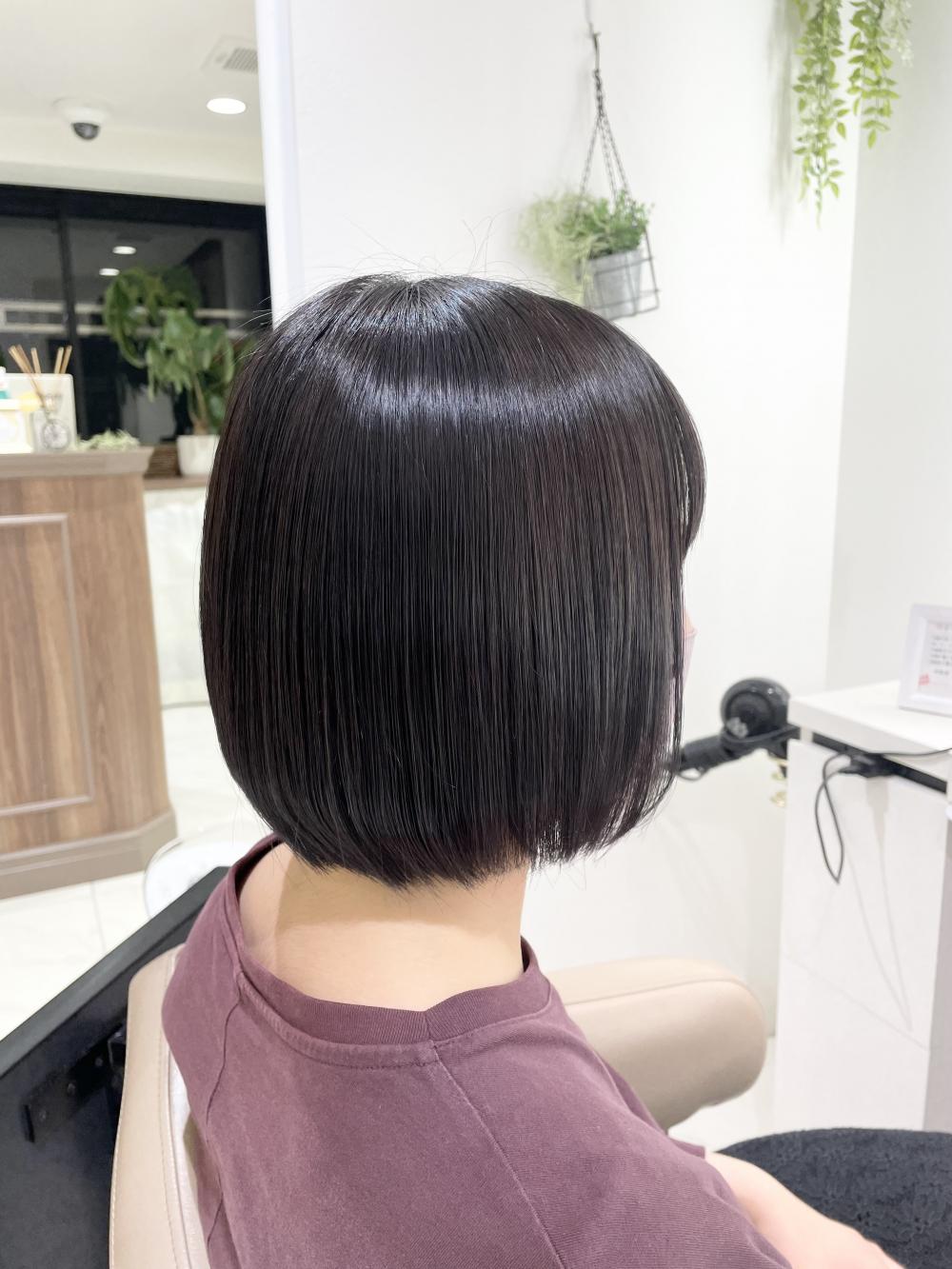 イヤリングカラー【ブラック×グレージュ】｜サブ写真③