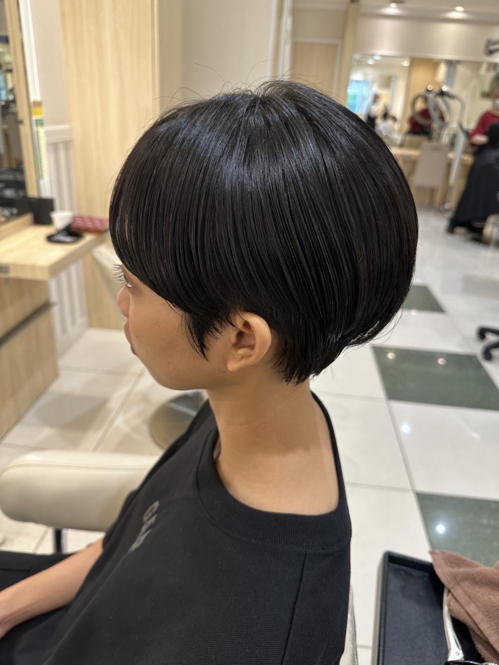 大人可愛いショートカット