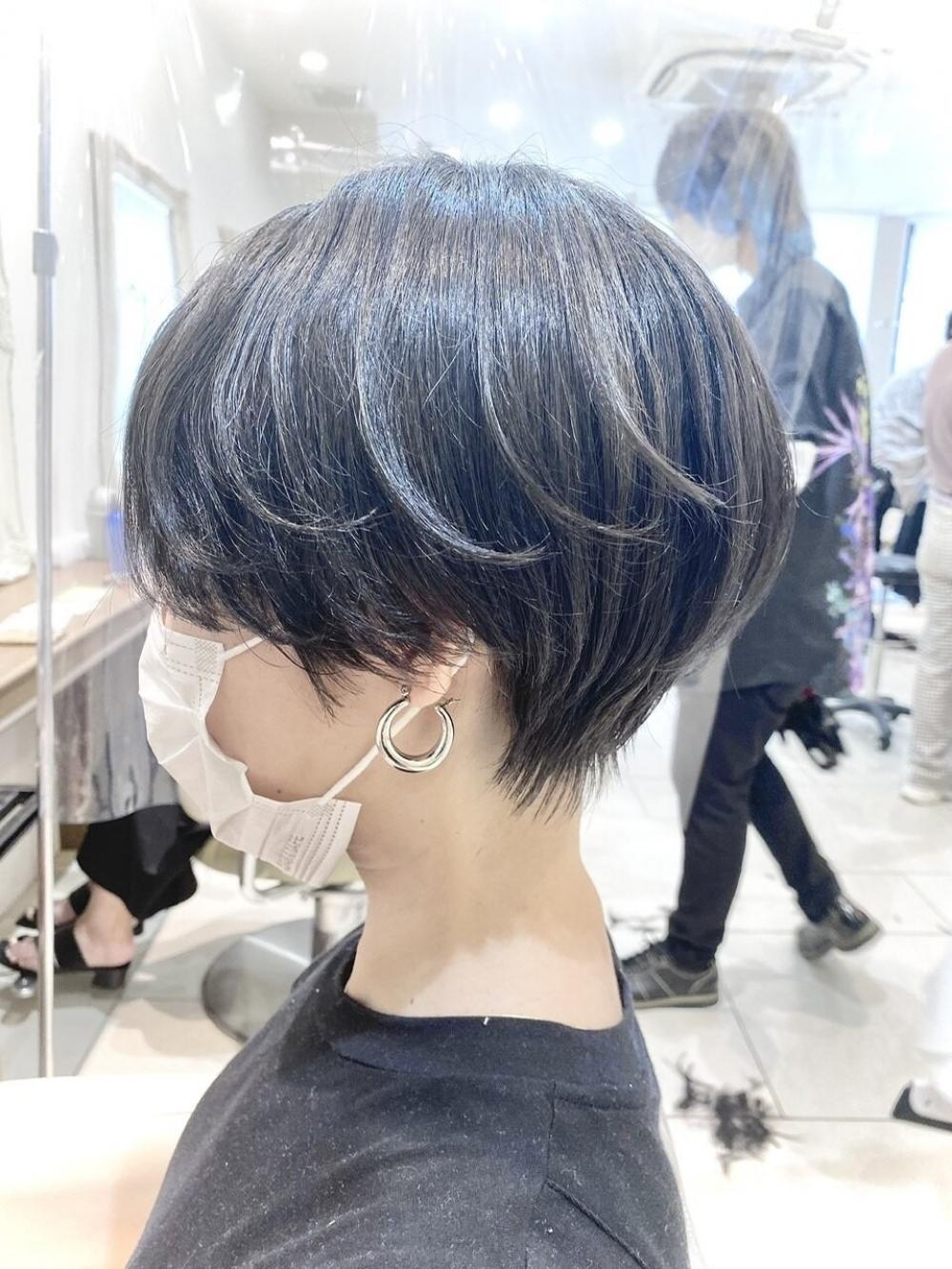 ハンサムショート×透明感グレージュ【Ash大泉学園店 横山】