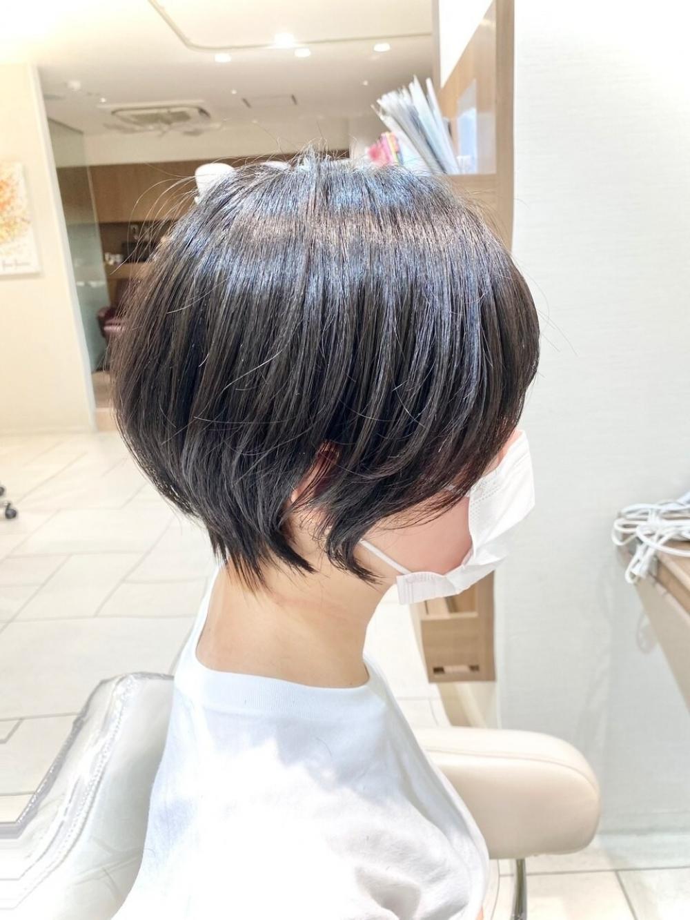 垢抜け黒髪ショートボブ【Ash大泉学園 横山直輝】
