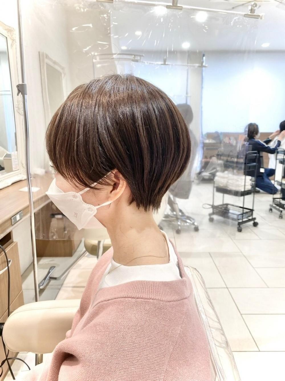 幼く見えないマッシュショート【Ash大泉学園店 横山直輝】