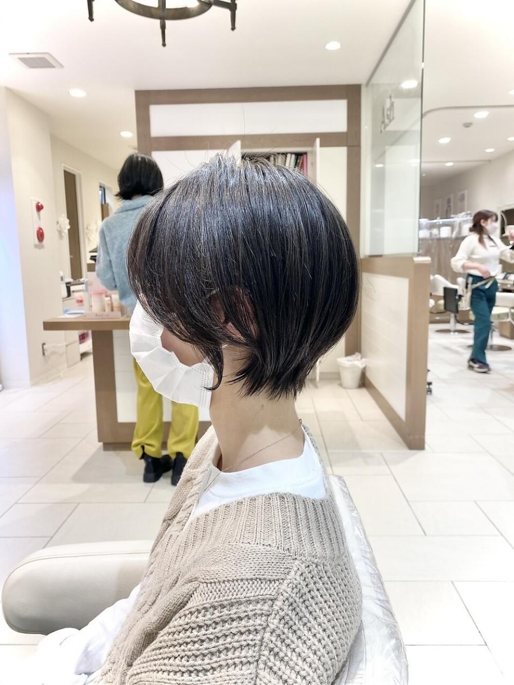 人気No.1の横顔美人ショートボブ【Ash大泉学園　横山直輝】