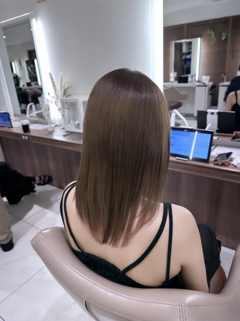 ブリーチ縮毛矯正【ブリーチ数回】｜サブ写真②