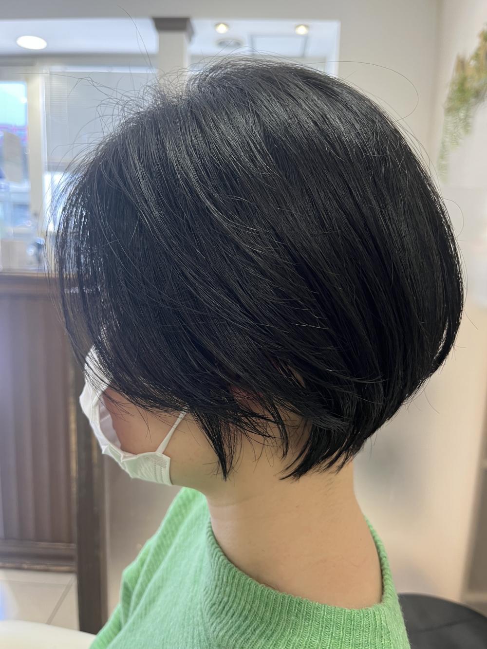 コンパクトなショートボブ｜サブ写真②