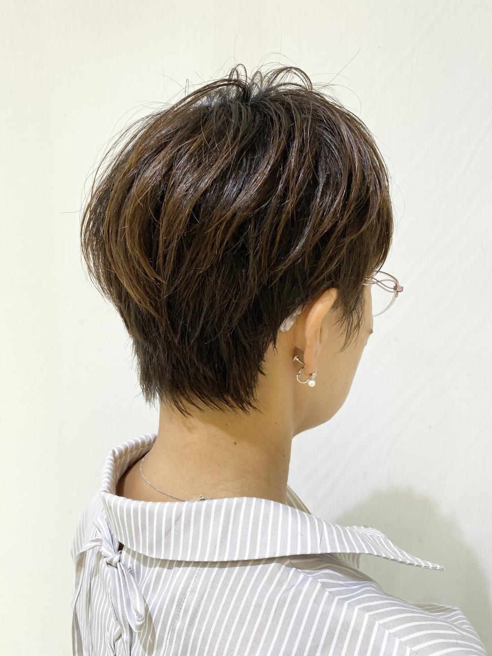 涼しげショート