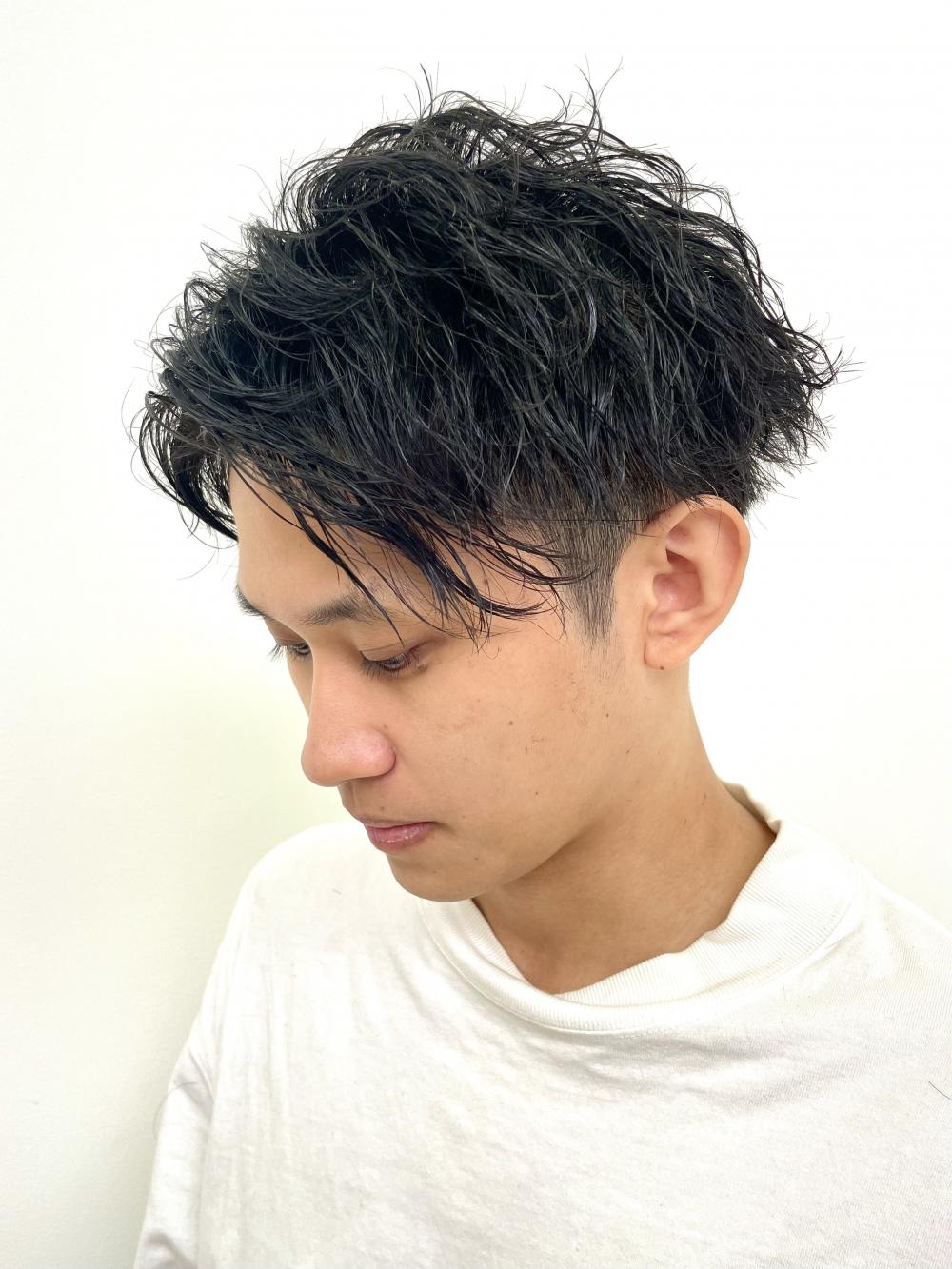 抜群にかっこいい/波巻きツイストスパイラルパーマ