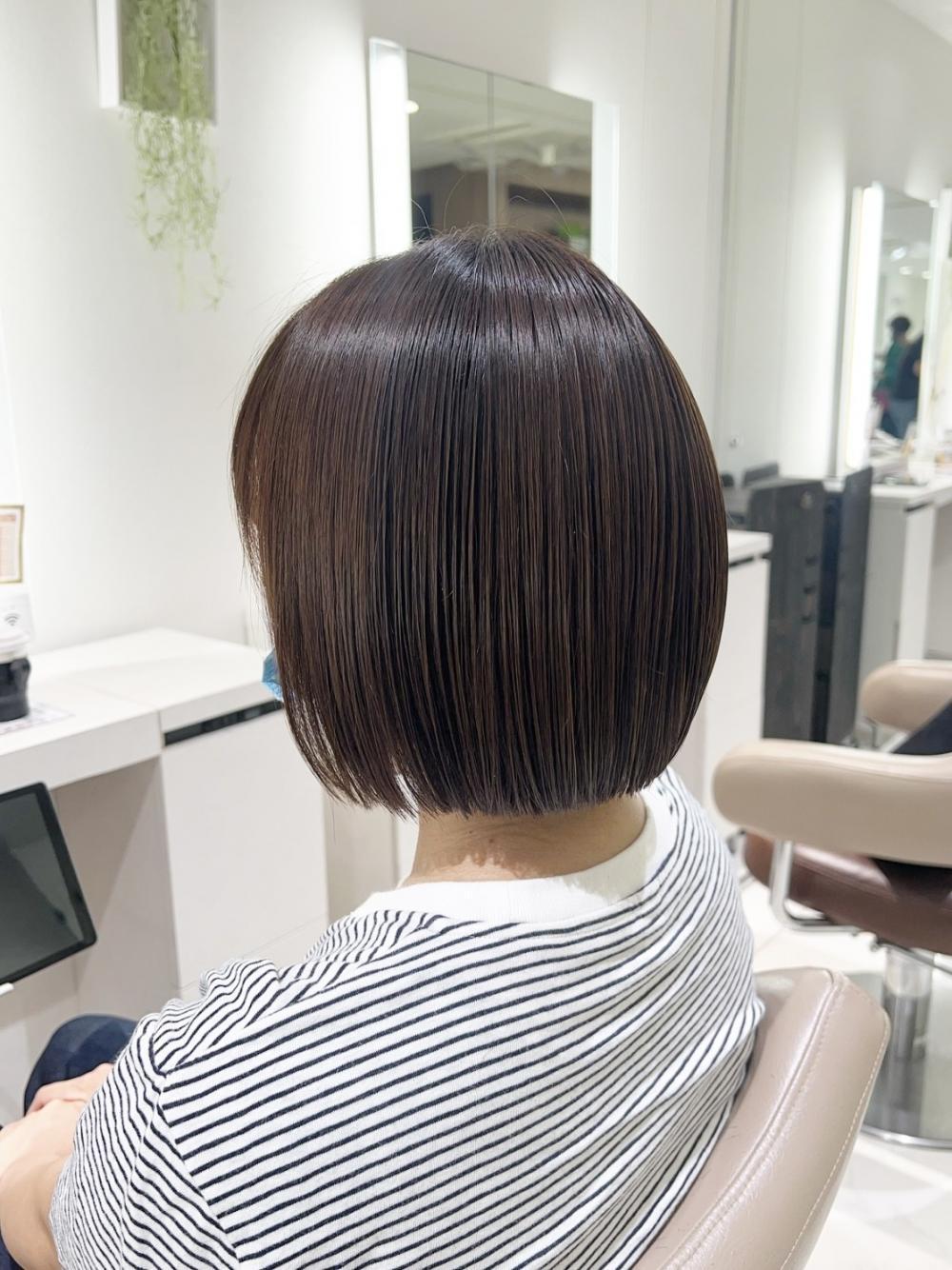 美髪髪質ストレート