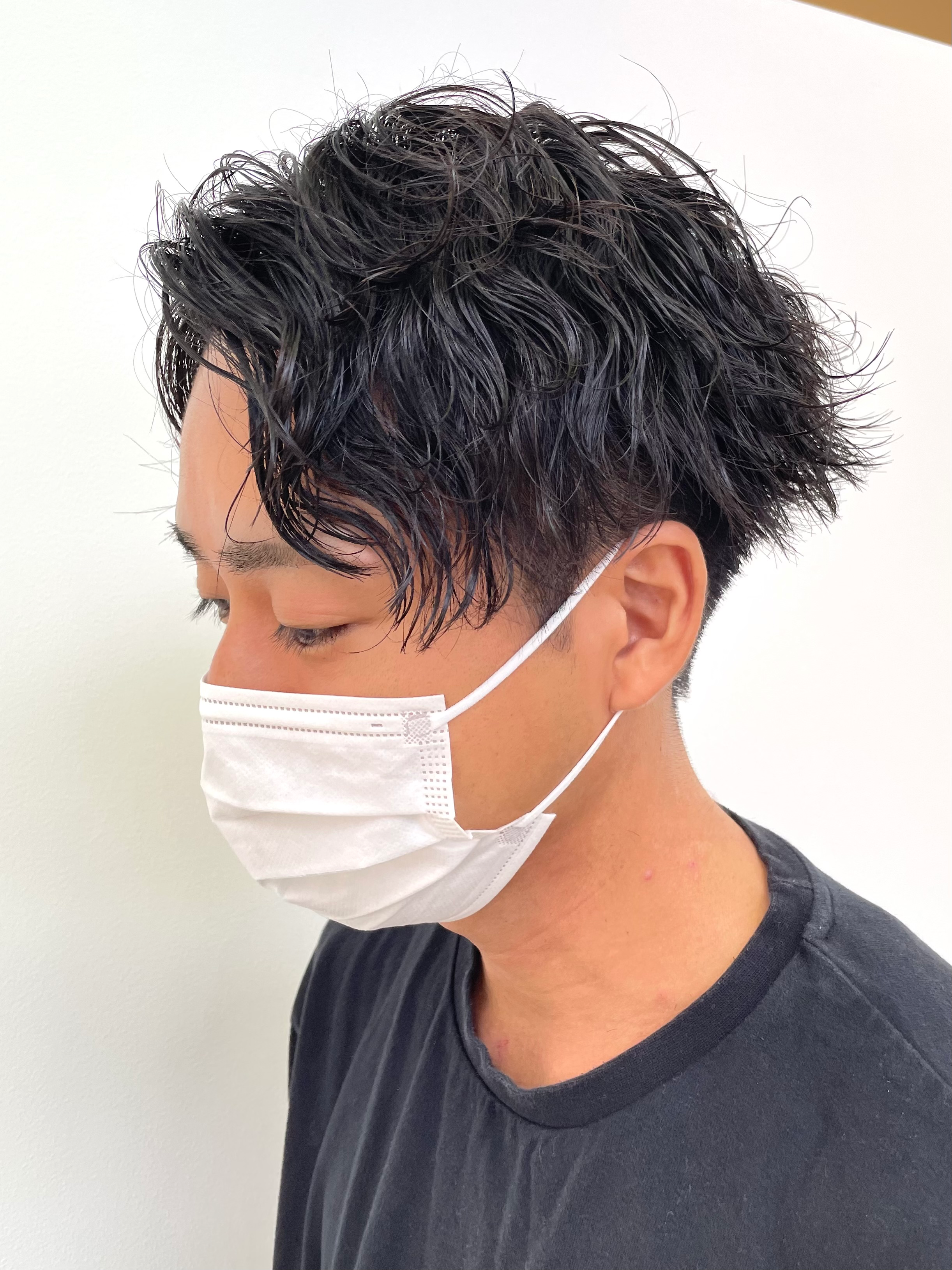 波巻きツイストスパイラルパーマ