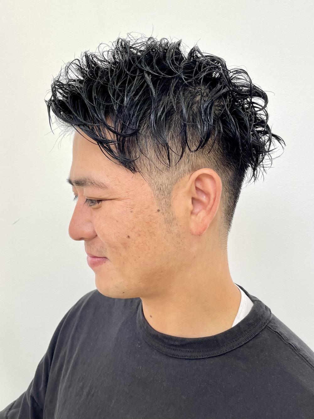 アップバングソフトツイストパーマ｜サブ写真②