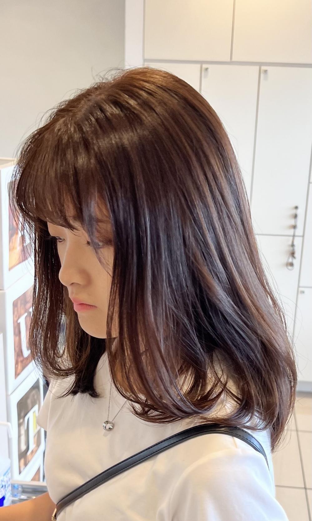 セミロングレイヤー 2