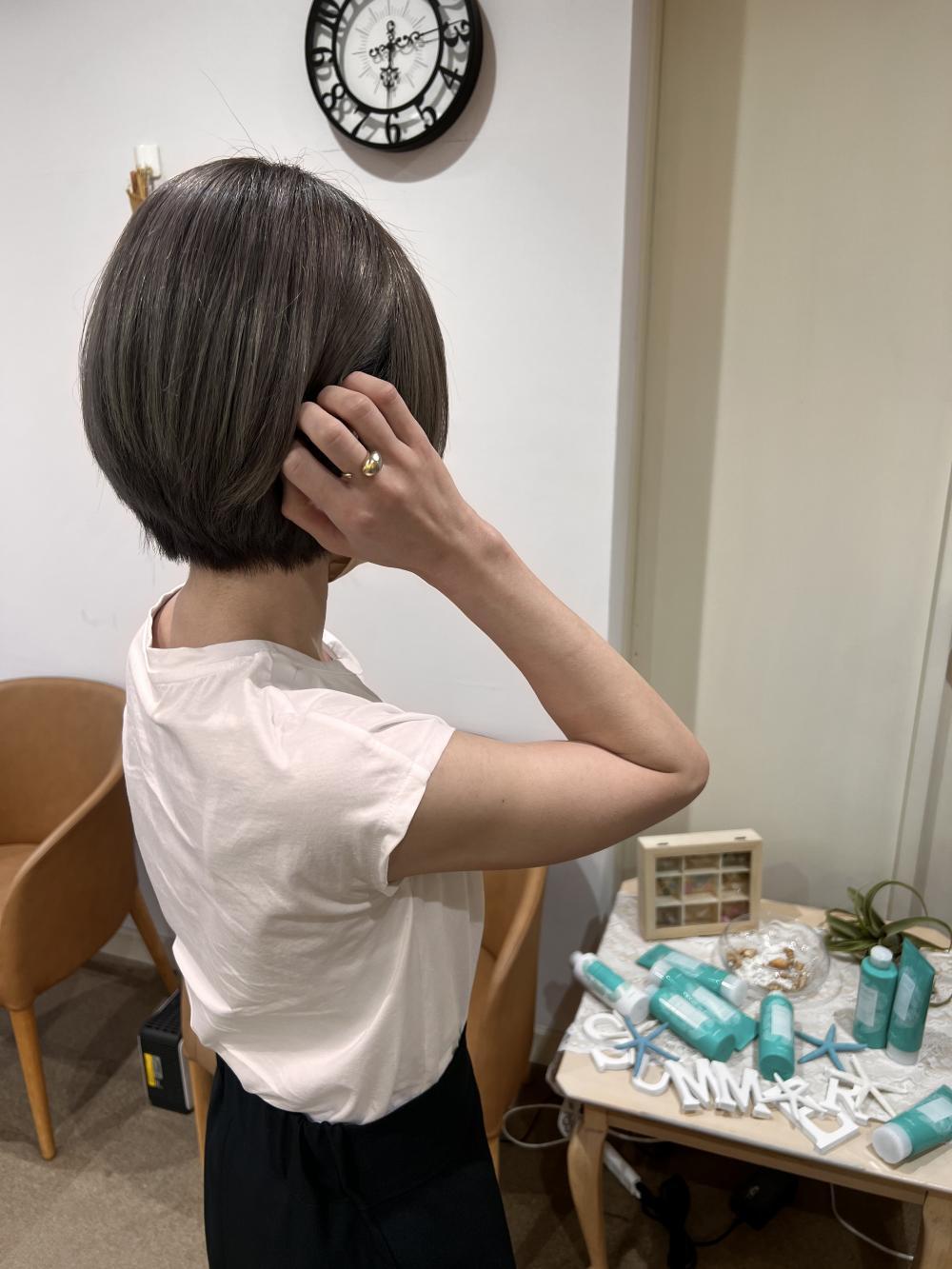 丸みショートボブ｜サブ写真②