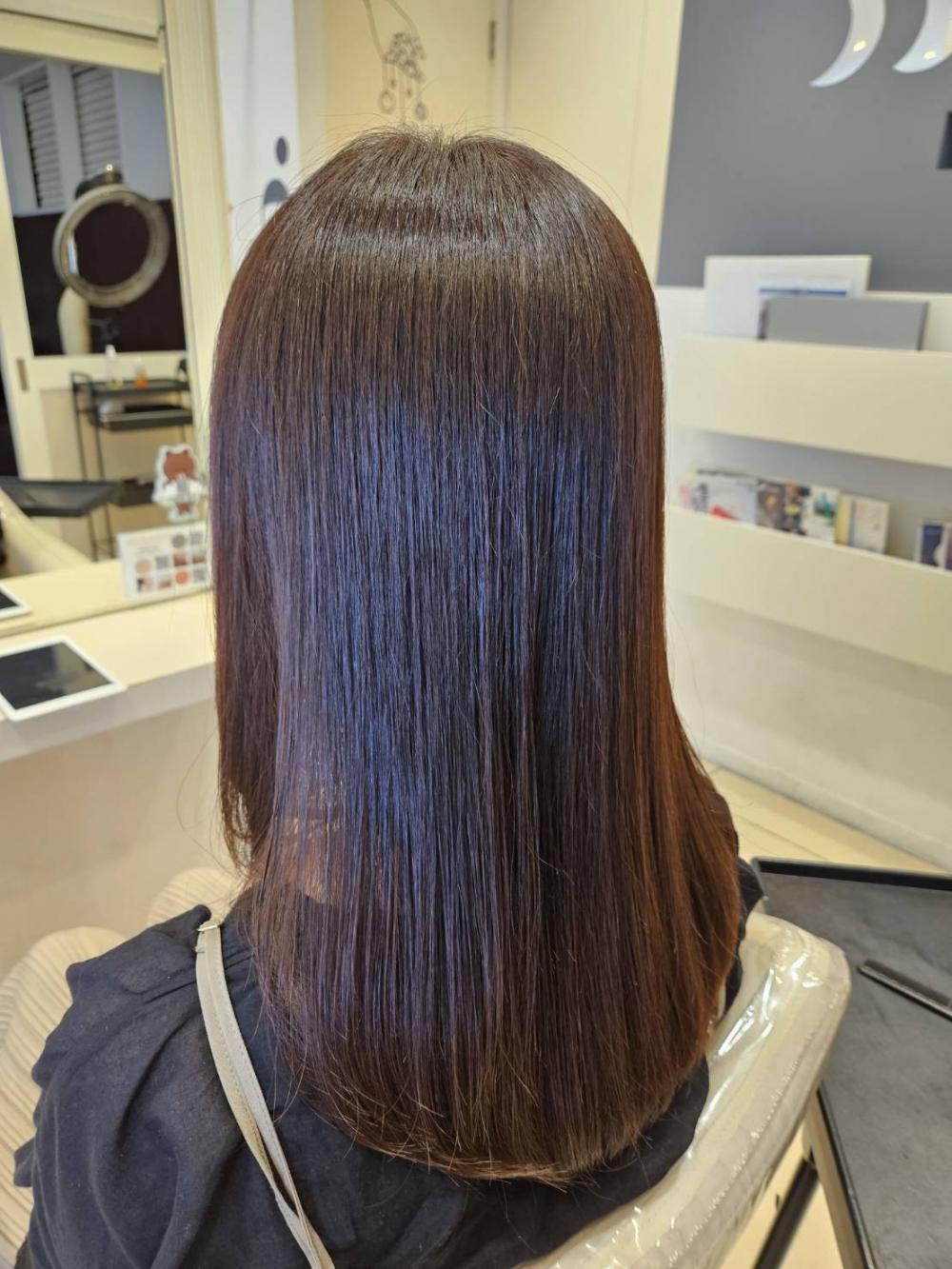 髪質改善ストレート