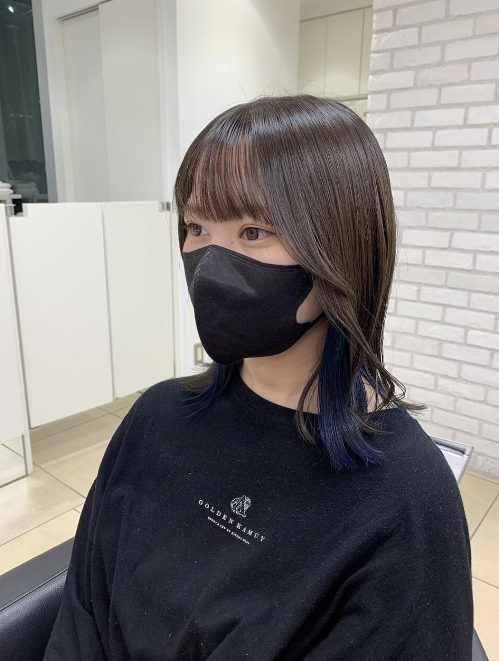 くびれミディ×グレージュネイビー｜サブ写真②