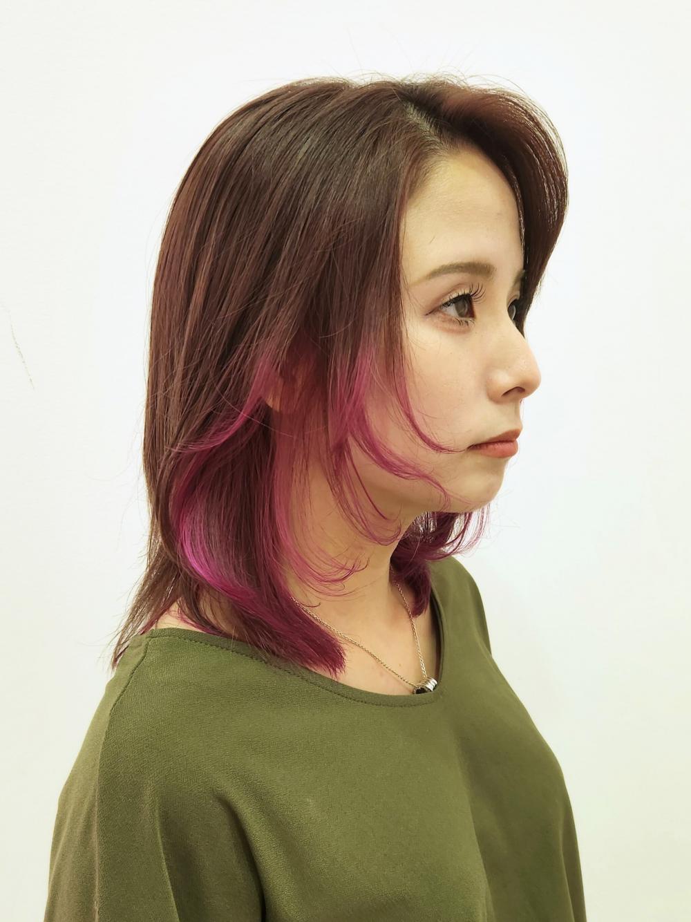 裾カラーで個性見せる！ピンクラベンダー｜サブ写真③