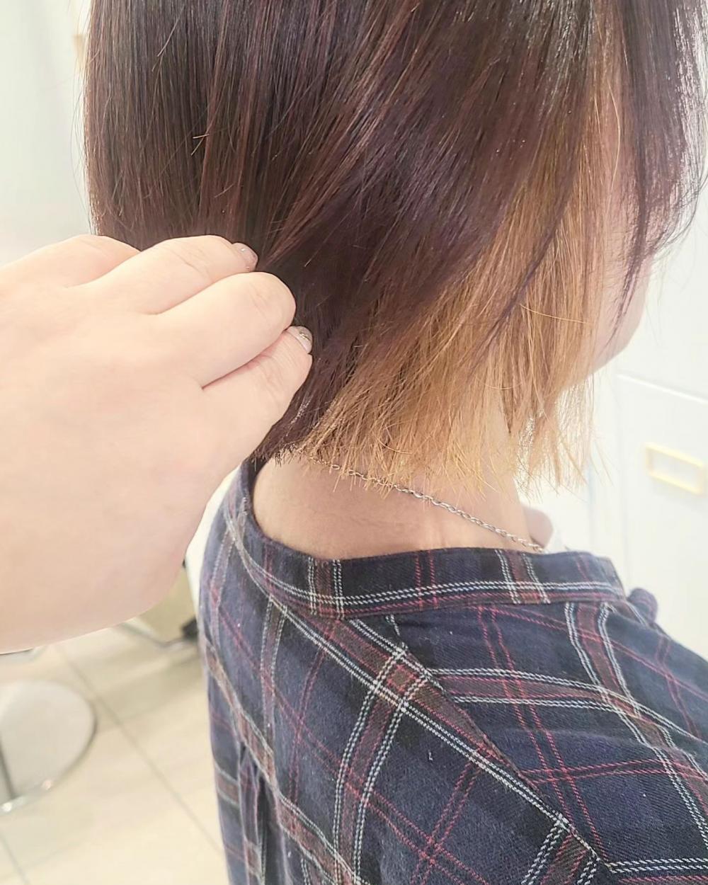 ボブインナーカラー｜サブ写真②