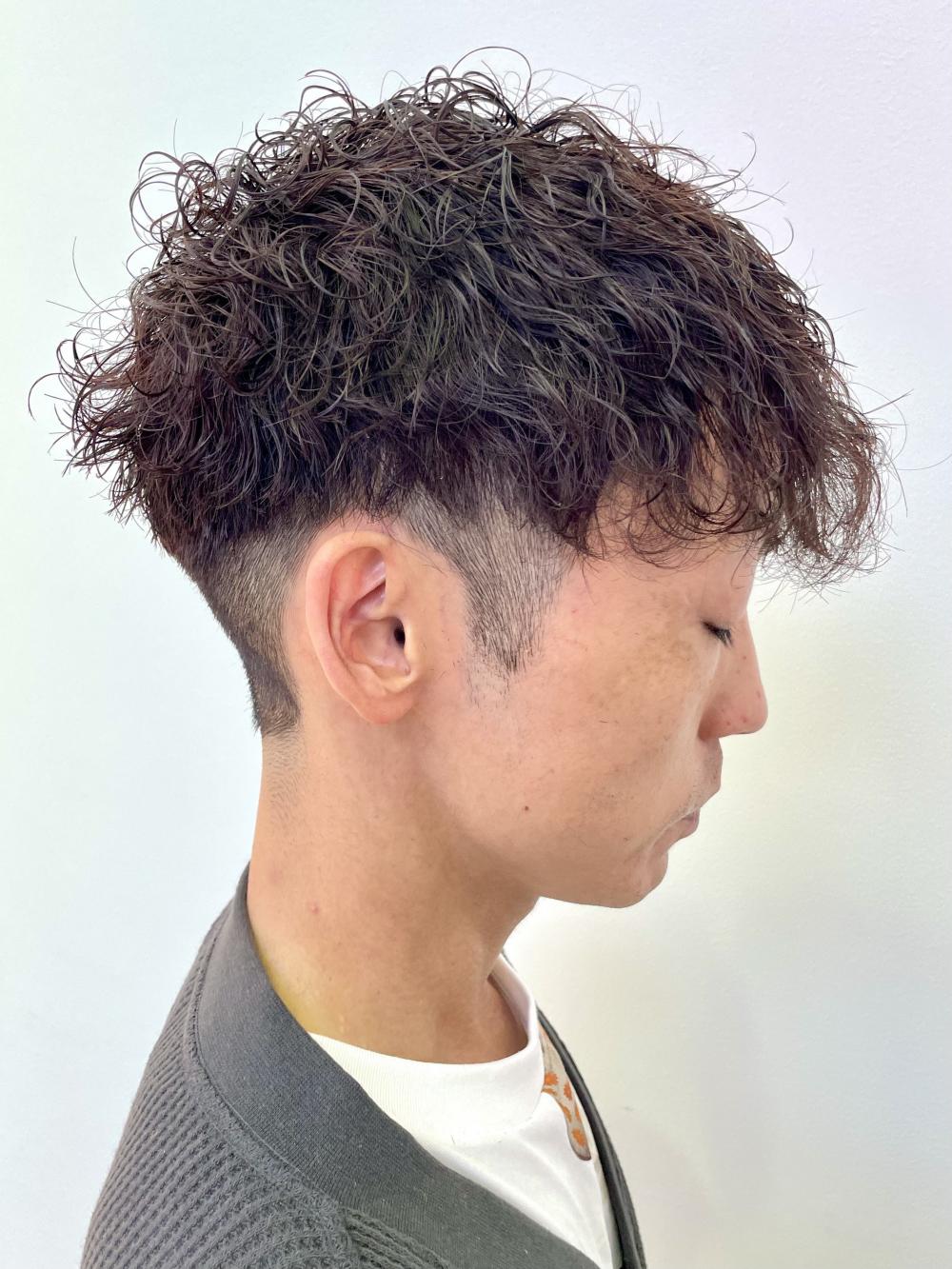 短い髪の毛でも大丈夫！波巻きパーマ