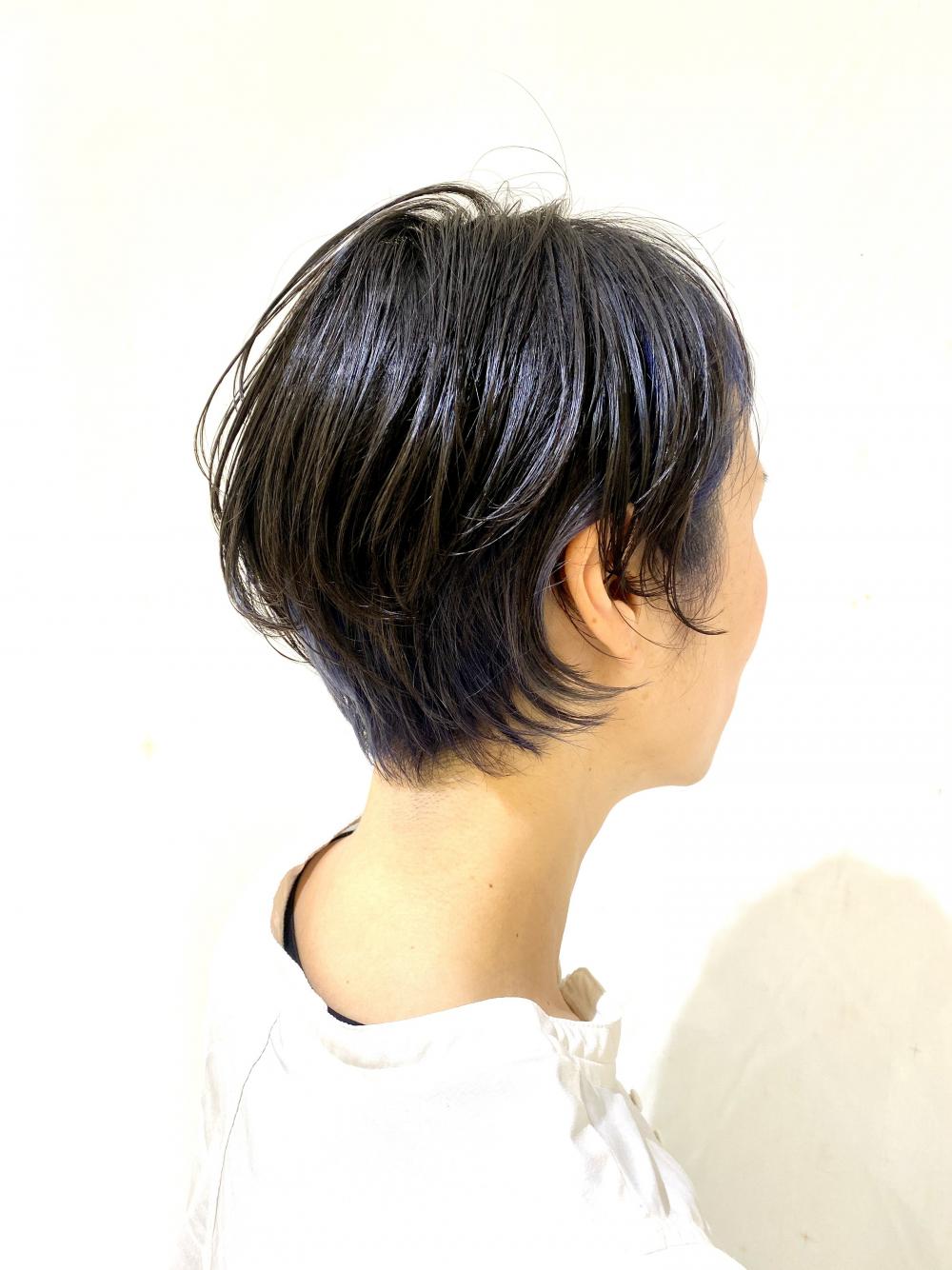 ライラックブルーのインナーカラー｜サブ写真④