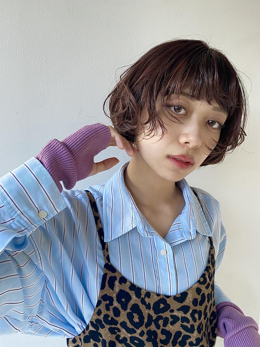 ナチュラルカールキュートボブ｜サブ写真②