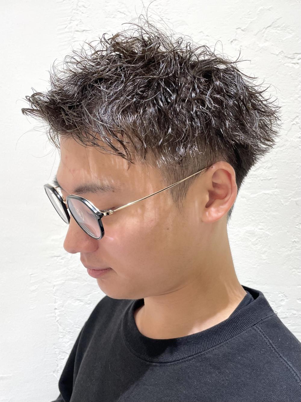 5センチあればかけられる、波巻きパーマ