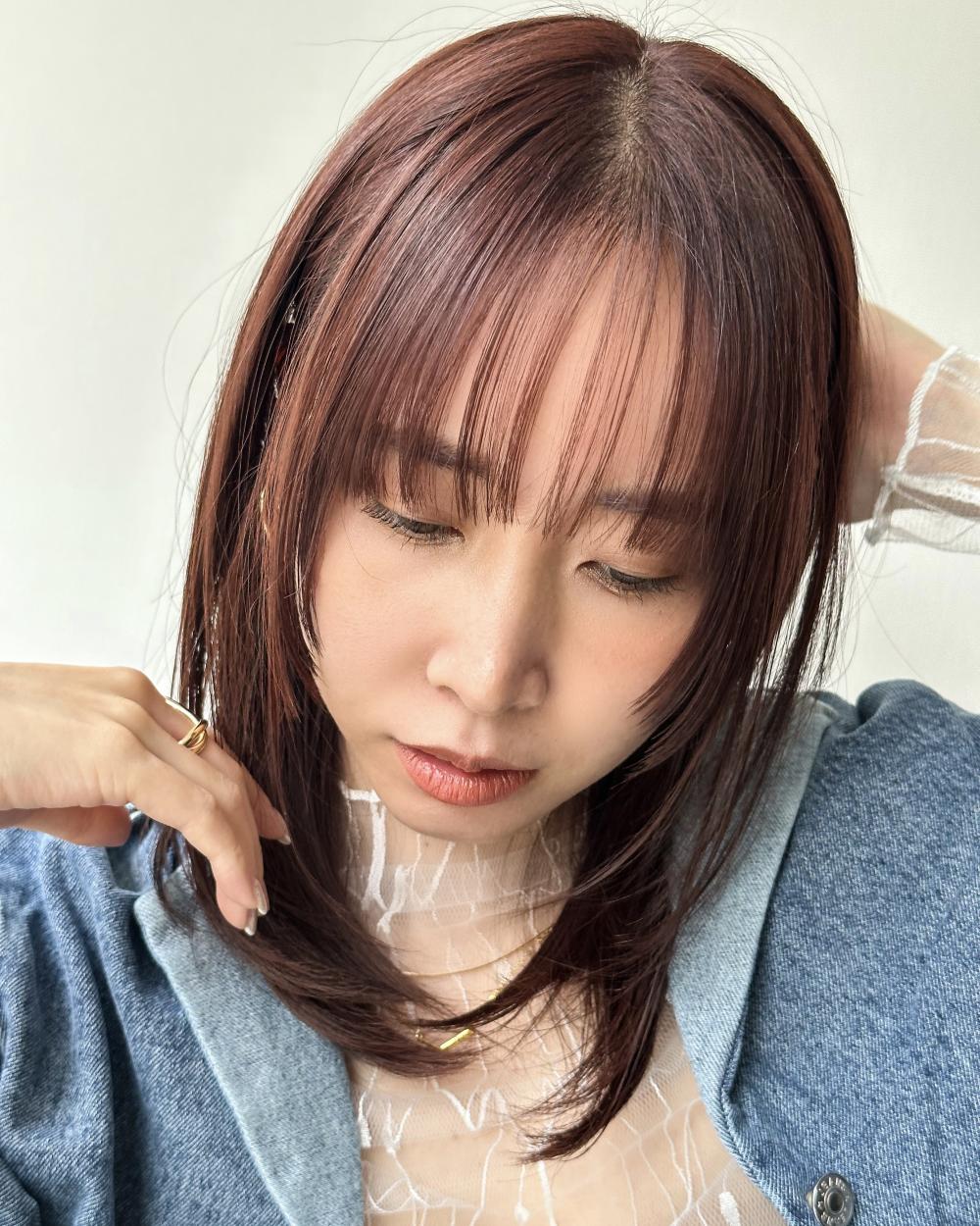 薄めバングレイヤー｜サブ写真③