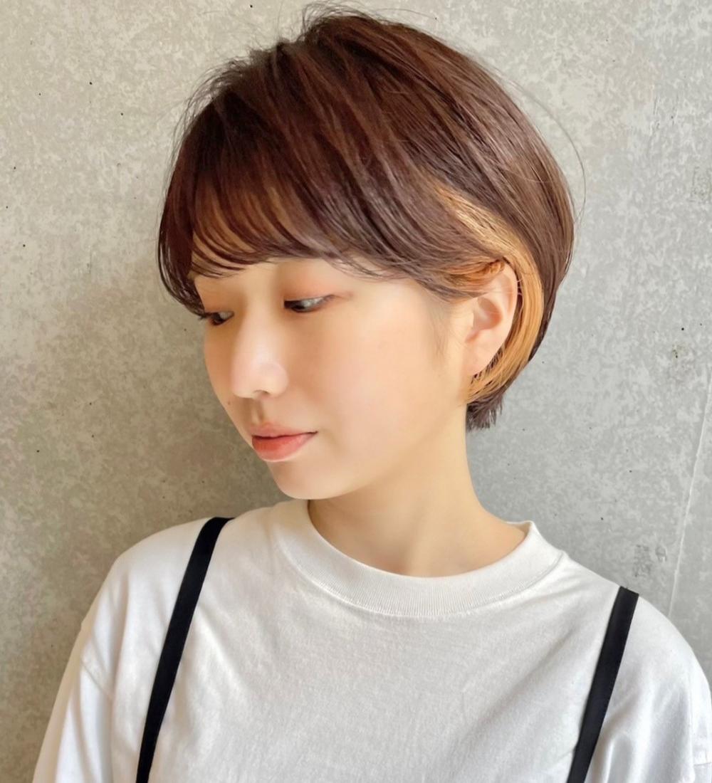 耳かけ丸みショート