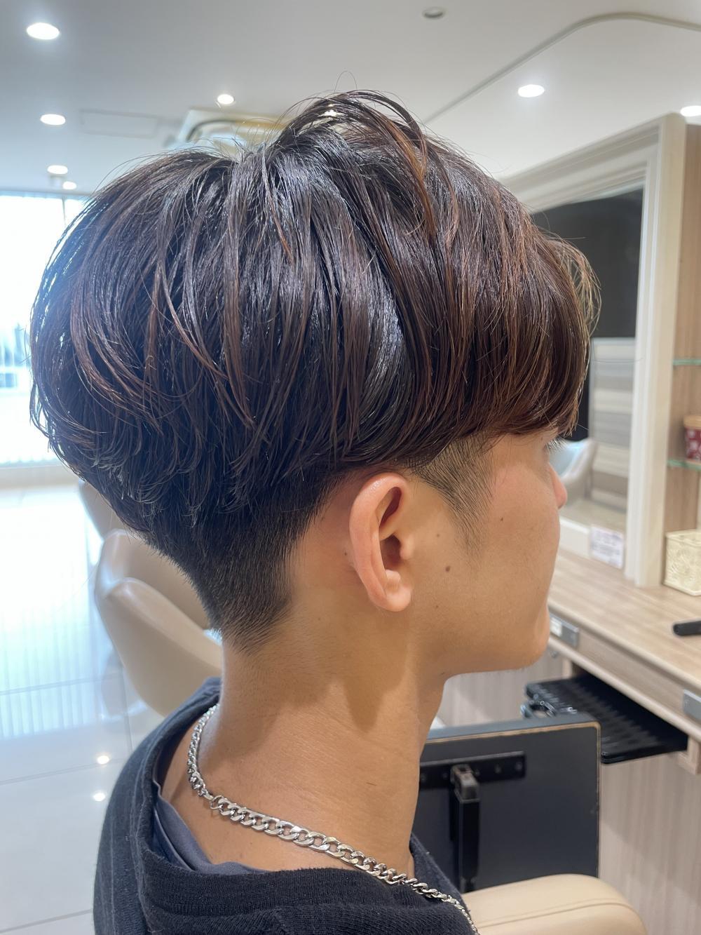 刈り上げマッシュ