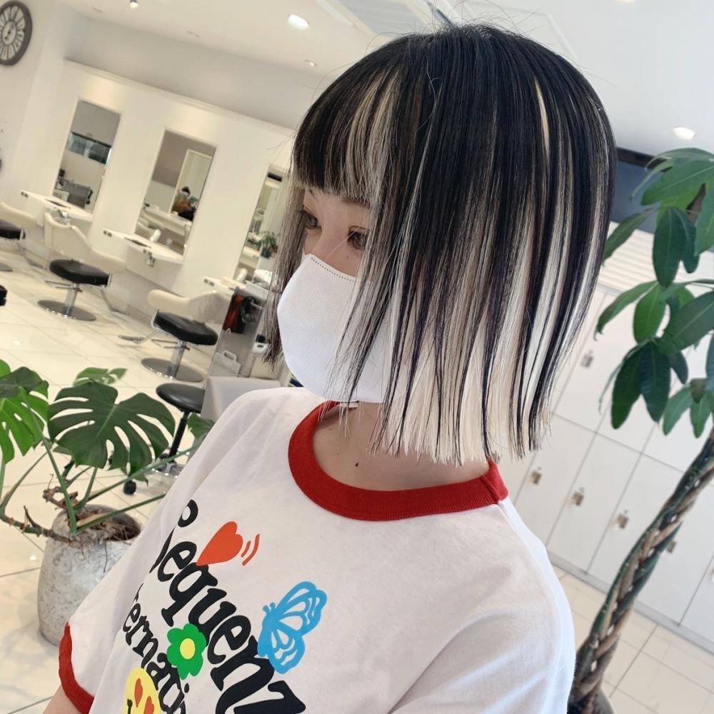 ＼アンブレラカラー×切りっぱなしスタイル／｜サブ写真②
