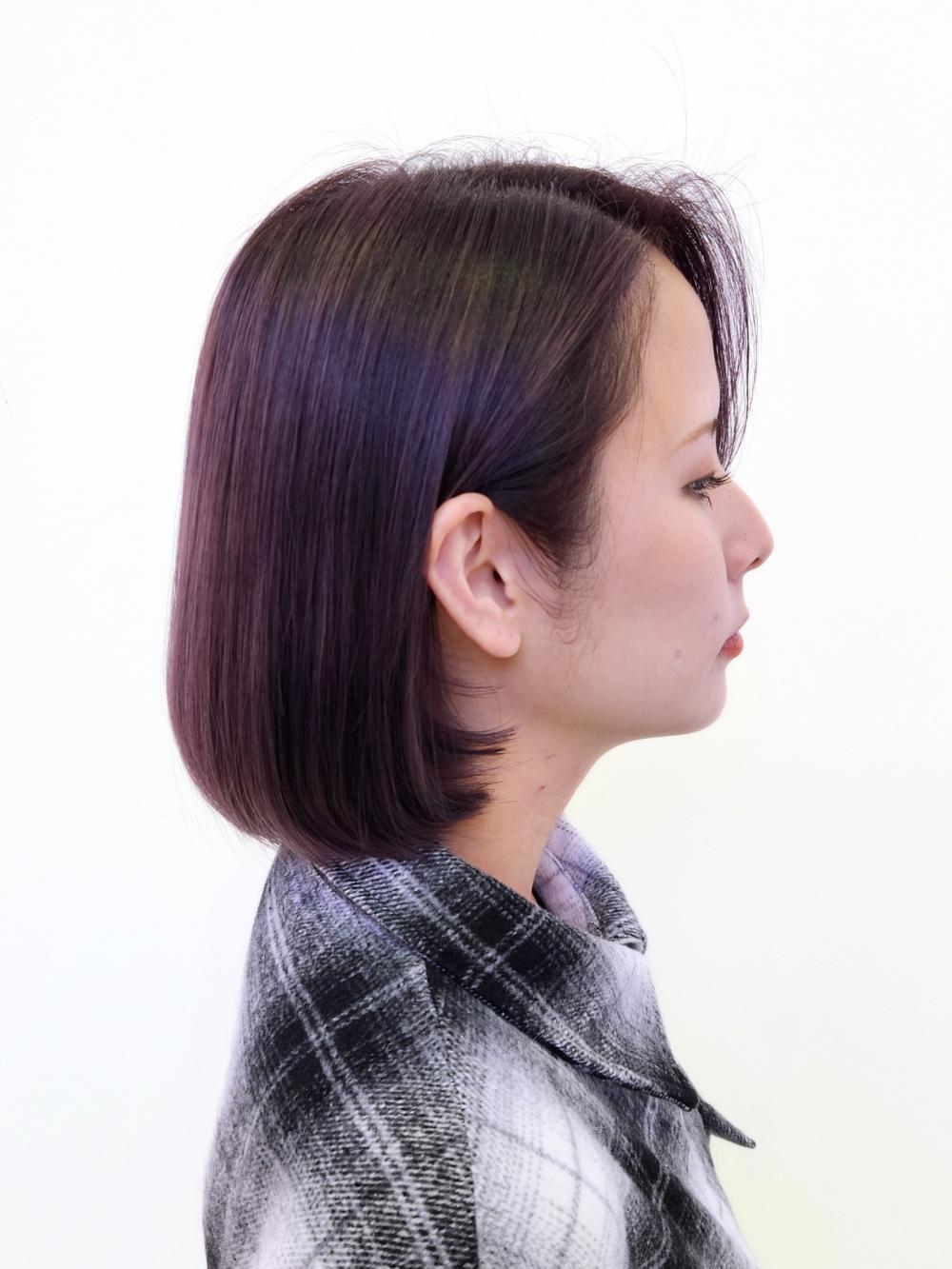 ダブルカラーで見せる！ラベンダーグレージュ｜サブ写真②