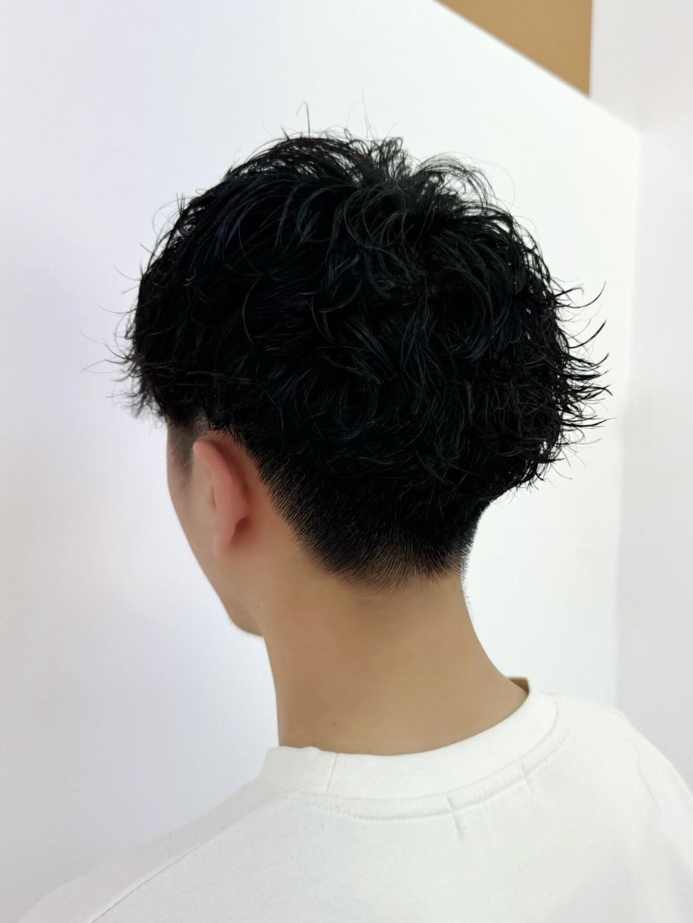 簡単セット ツイストスパイラルパーマ
