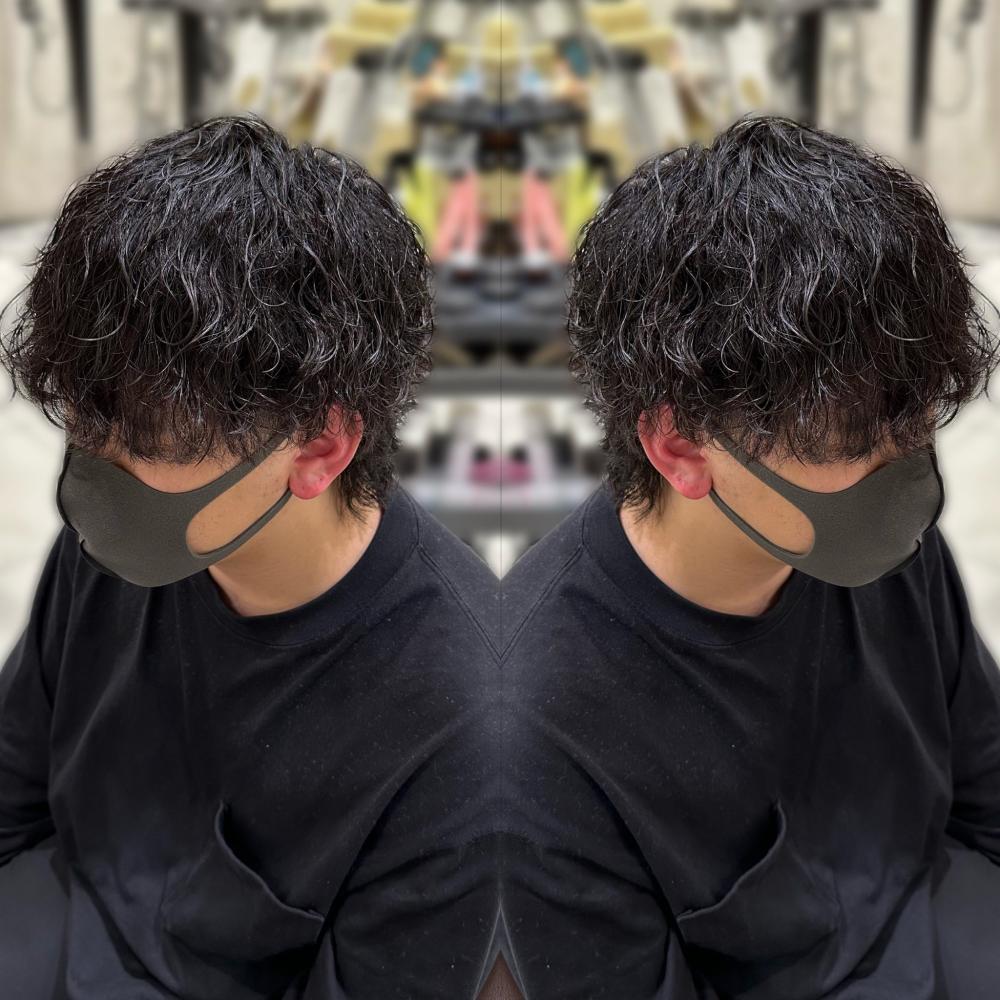 波巻きスパイラルパーマ