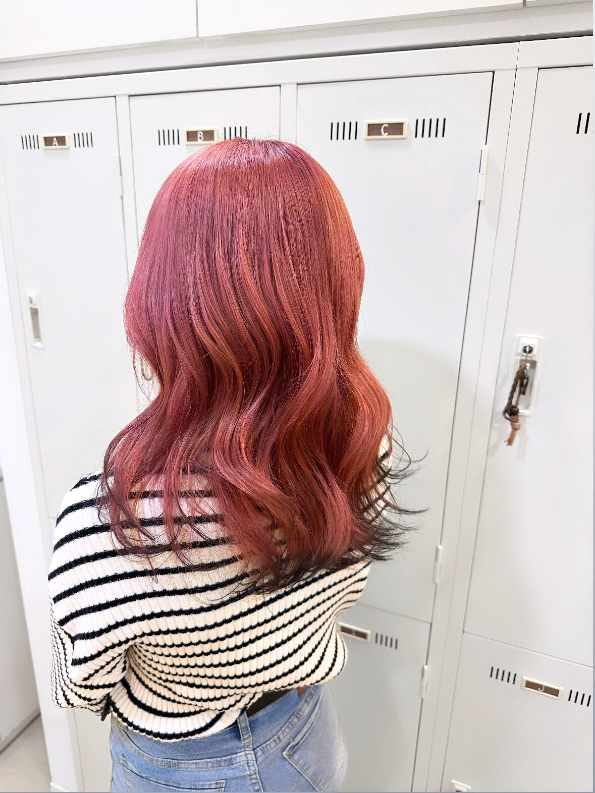 smoky pink end color