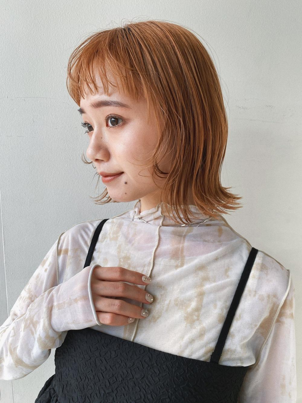 ゆるカールの外はねボブ｜サブ写真②
