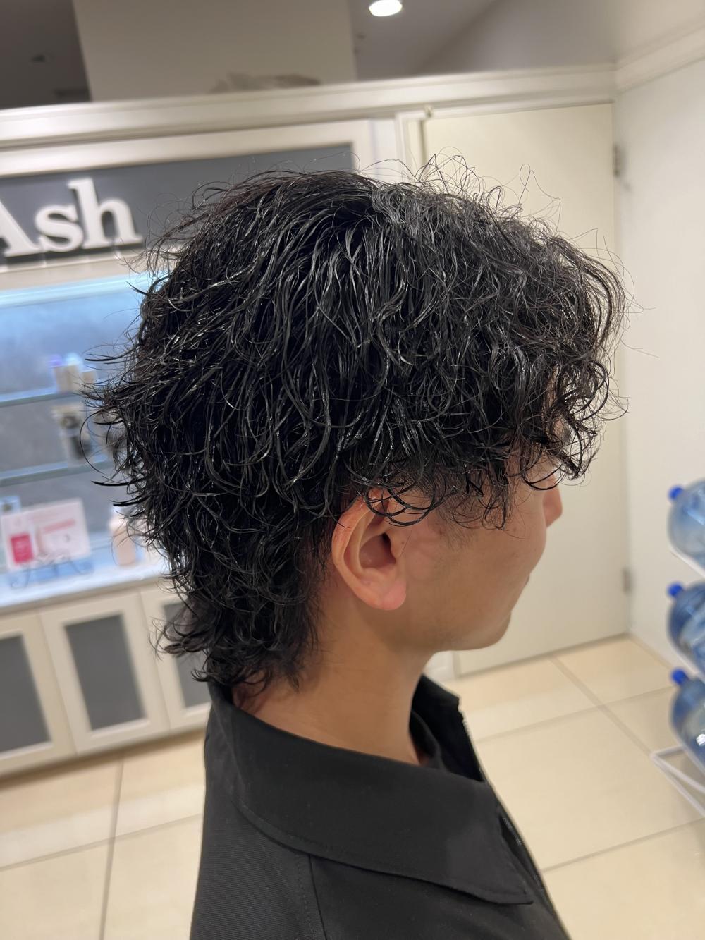 ツイストスパイラル×波巻き　ウルフ　10代20代30代　【篠崎】