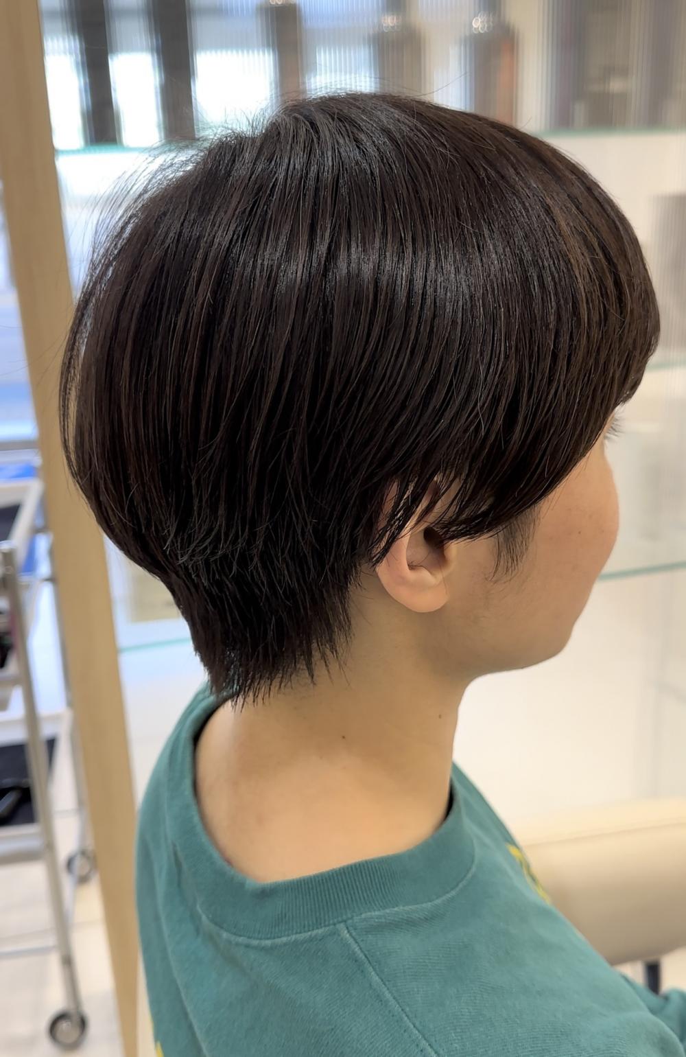 マッシュベースショートカット