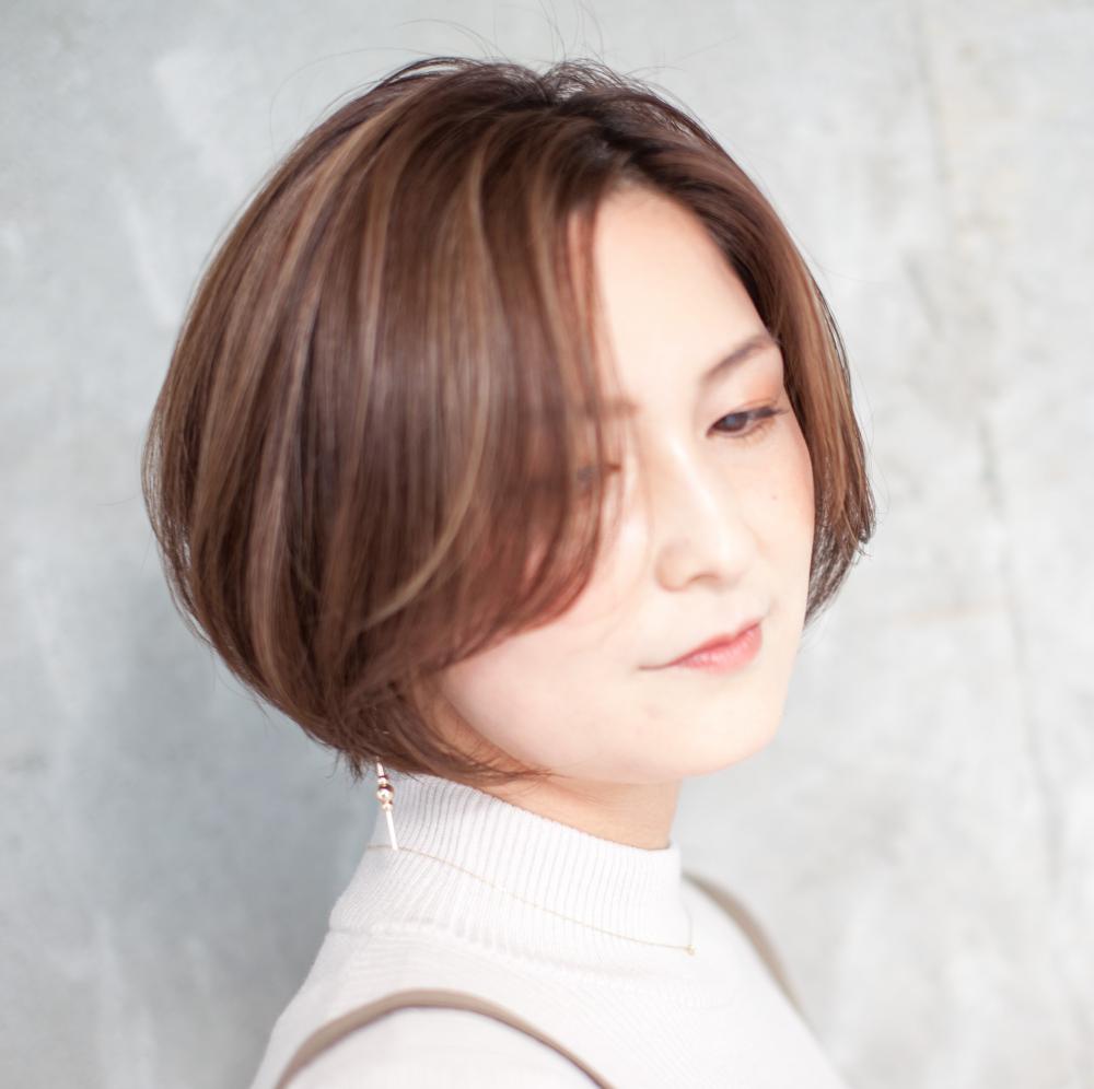 大人女性のボブスタイル