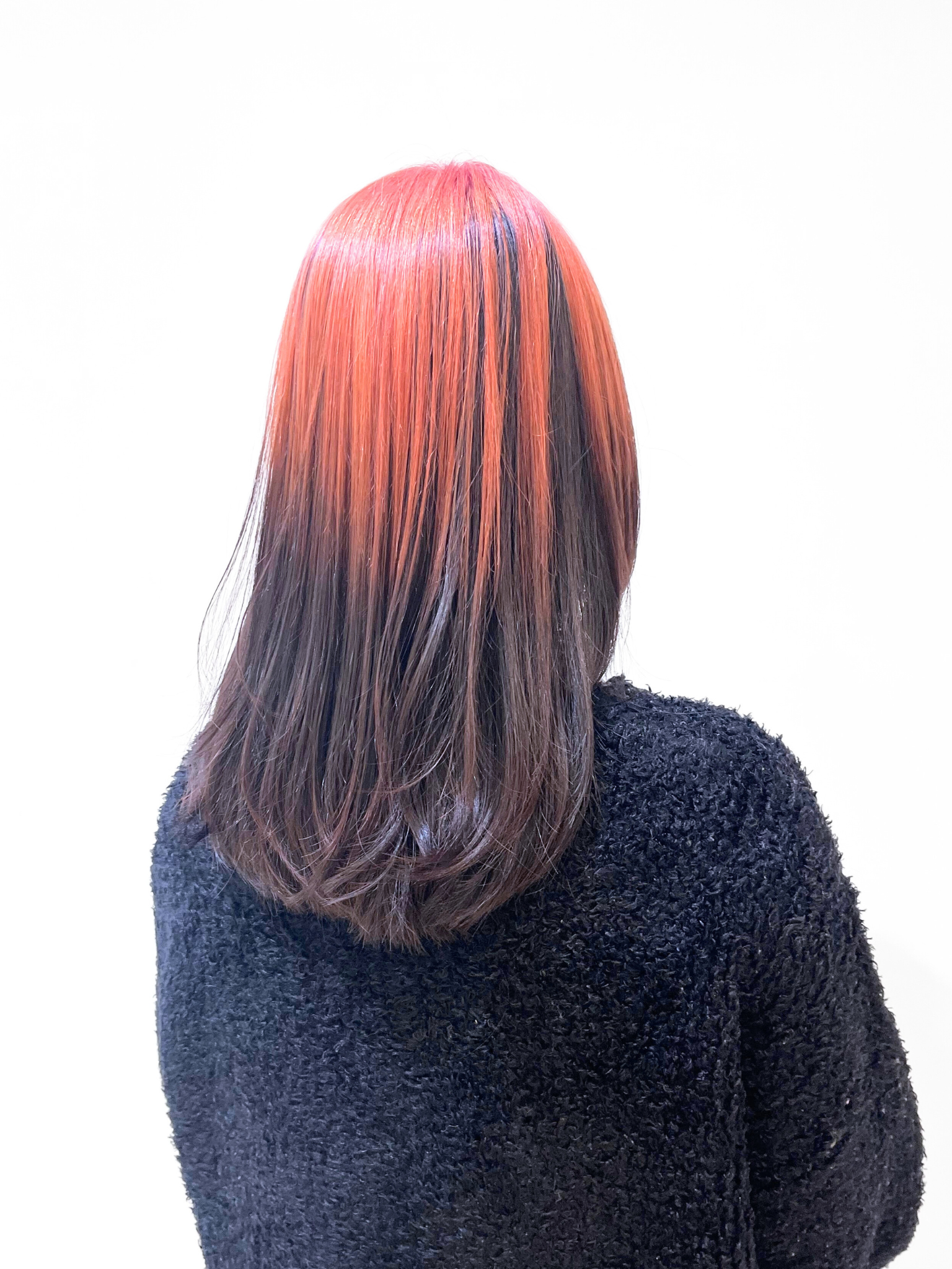 ルーツカラー　ピンク×ブラック｜サブ写真②