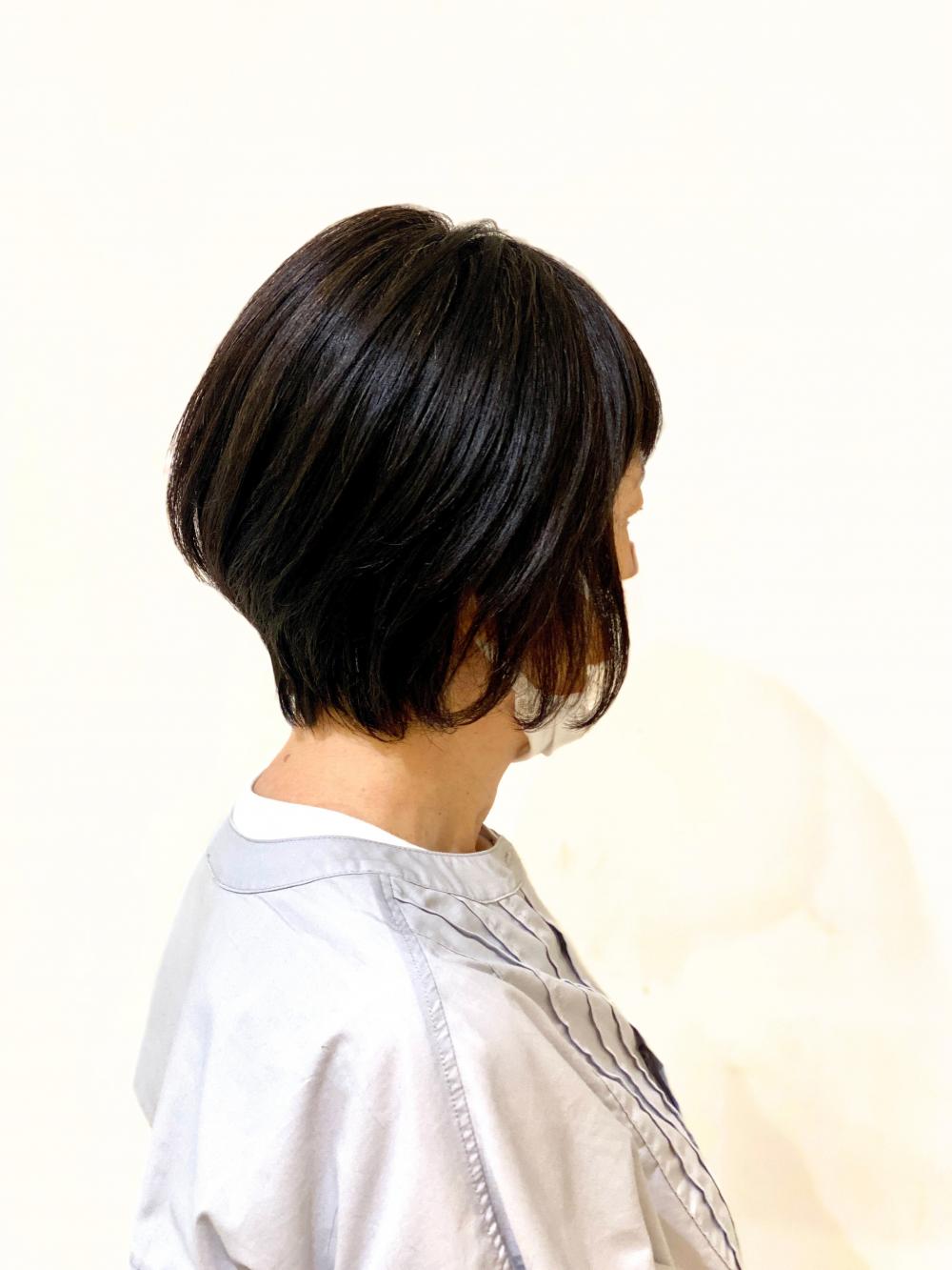 大人ショートボブ