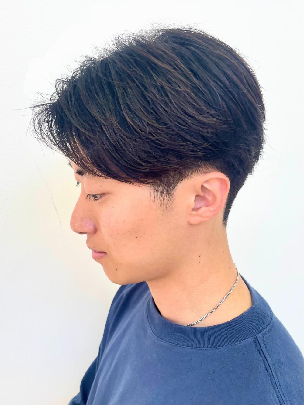 毛先だけかける、ニュアンスパーマ