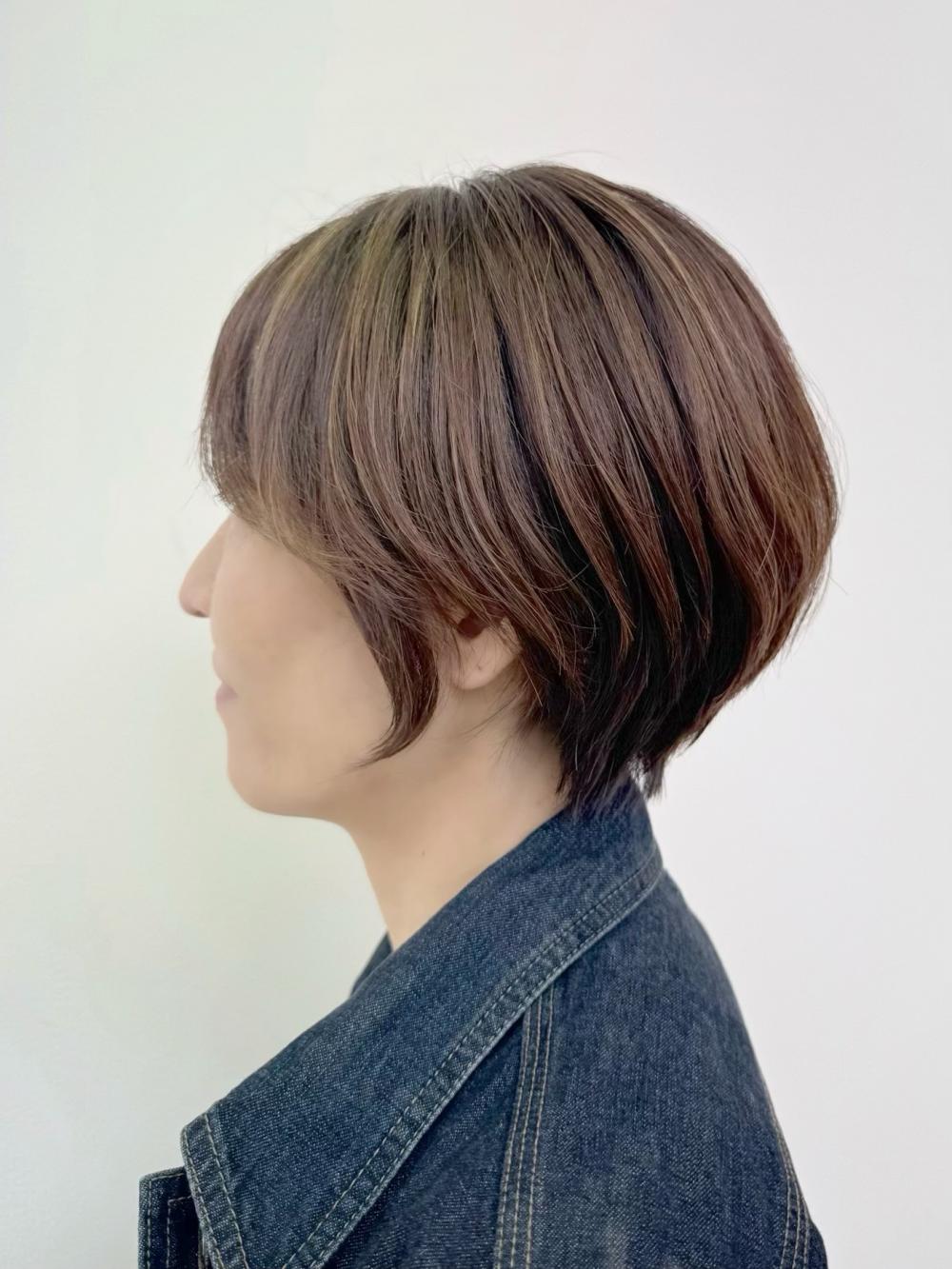 ナチュラル白髪ぼかし