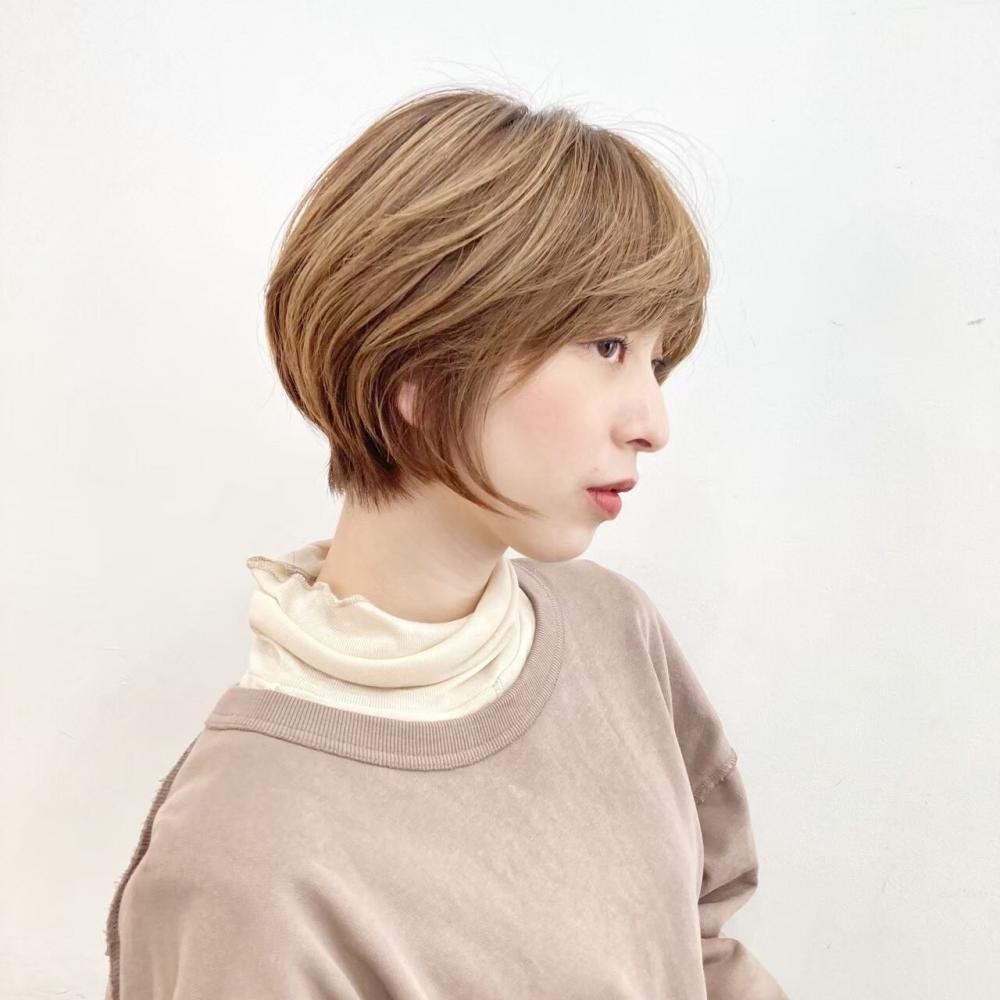 丸みショート