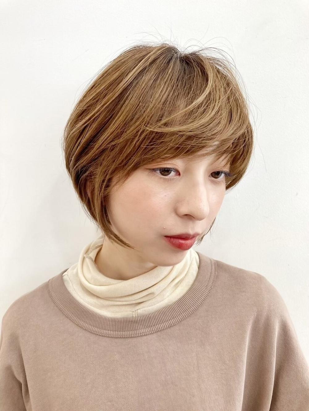丸みショート