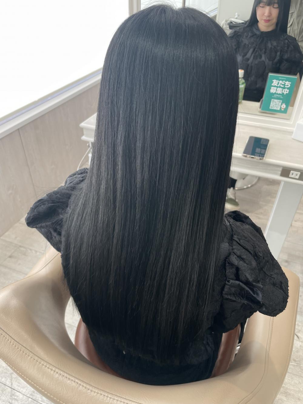 艶髪縮毛矯正｜サブ写真②