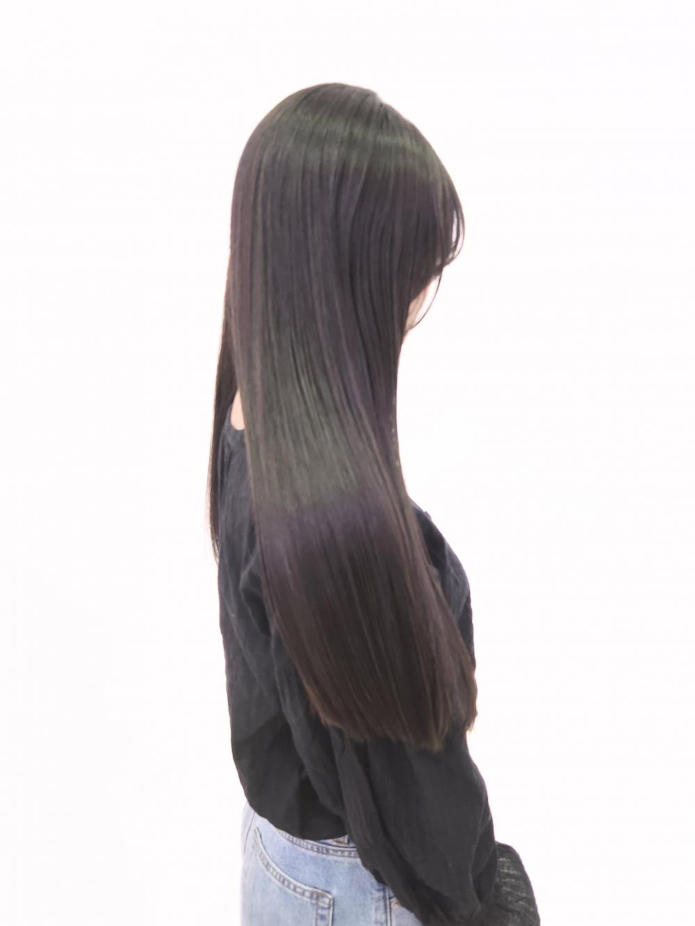 髪質改善プレミアムストレート/縮毛矯正/髪質改善/サラツヤ｜サブ写真②