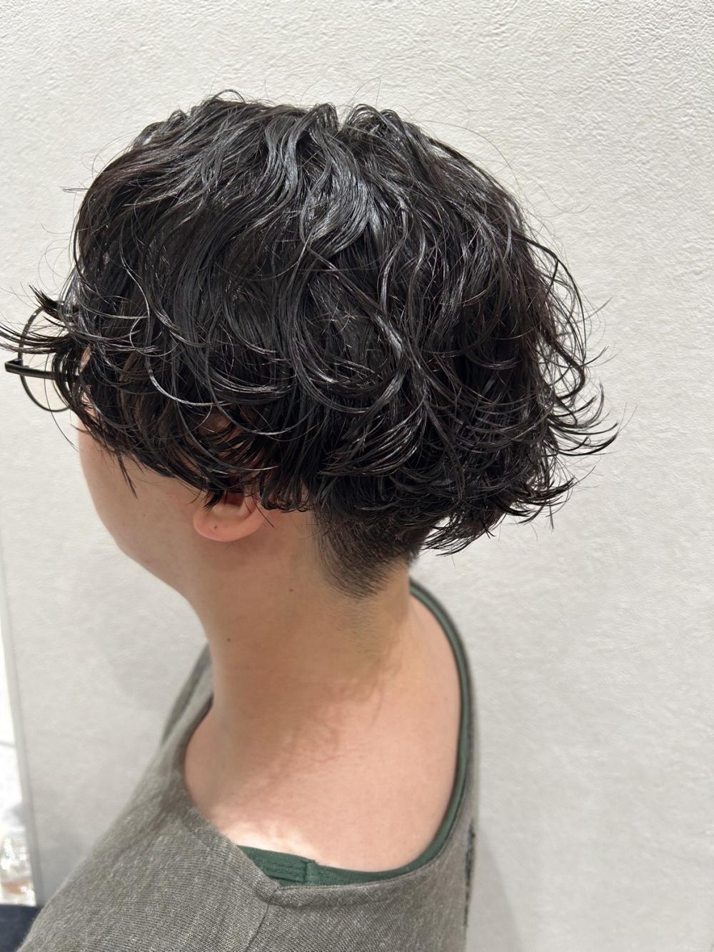 メンズマッシュ×波巻きパーマ｜サブ写真②