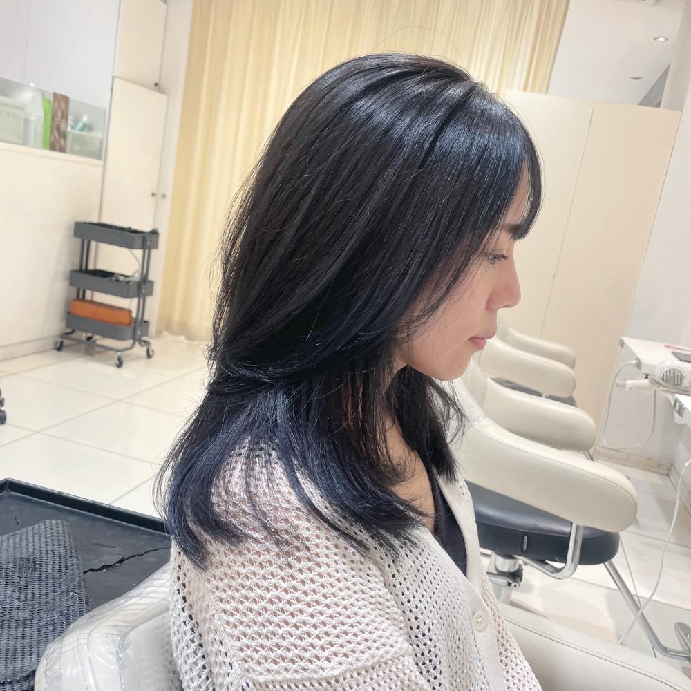 ＼今、流行りのレイヤカット×白髪ぼかし／｜サブ写真②